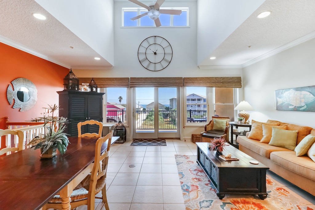 Dining Area/Living Room View