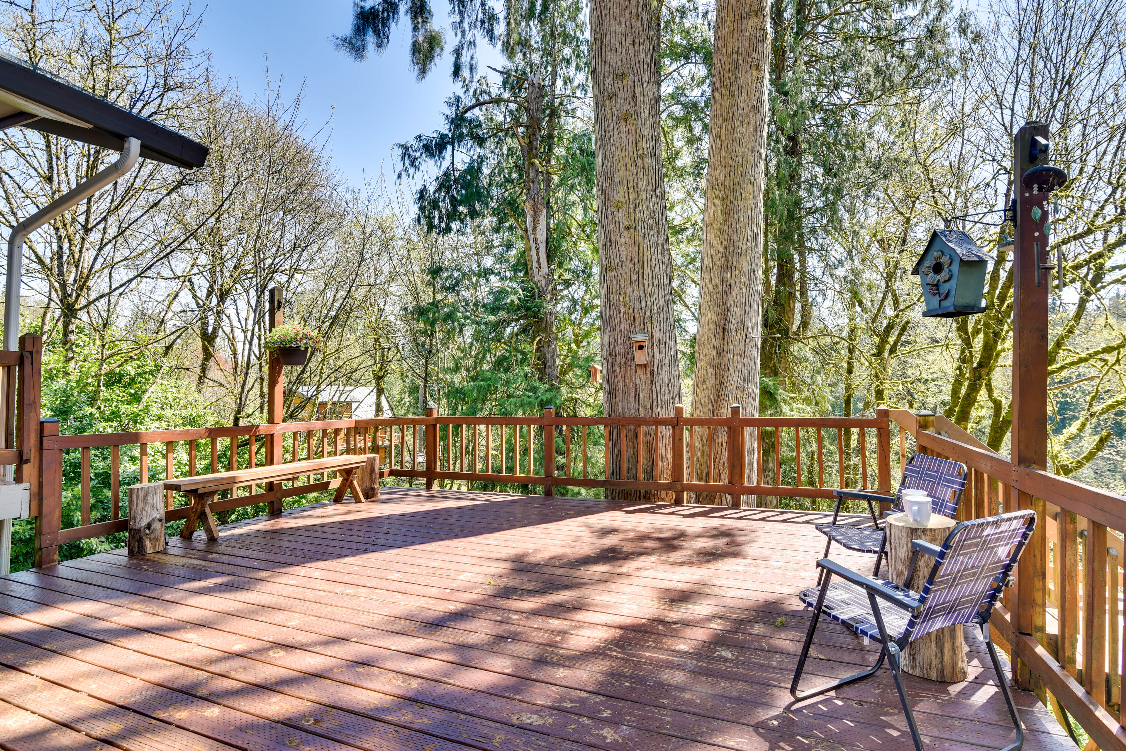 Riverfront Woodland Cabin w/ Wood-Burning Stove