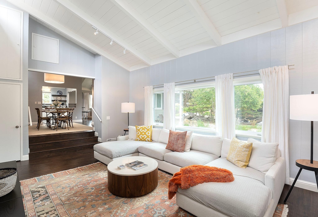 Family Room with Large HDTV