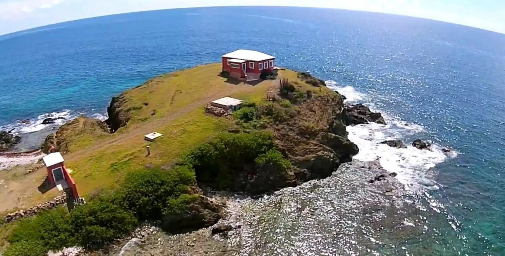 Property Image 1 - Honeymoon Cottage! Atop a rocky peninsula, surrounded by the Caribbean Sea!
