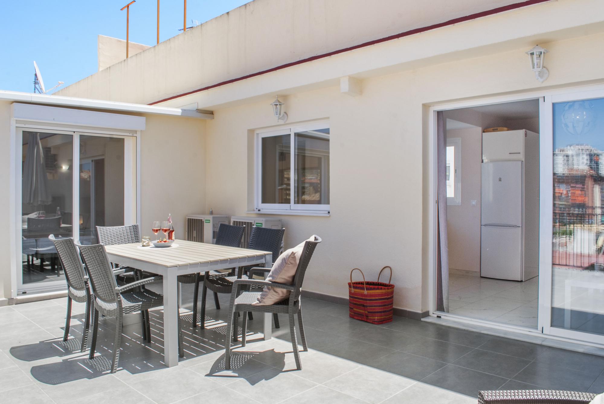 Sunny rooftop in Los Boliches Ref 126 - Home Rental in Costa del Sol