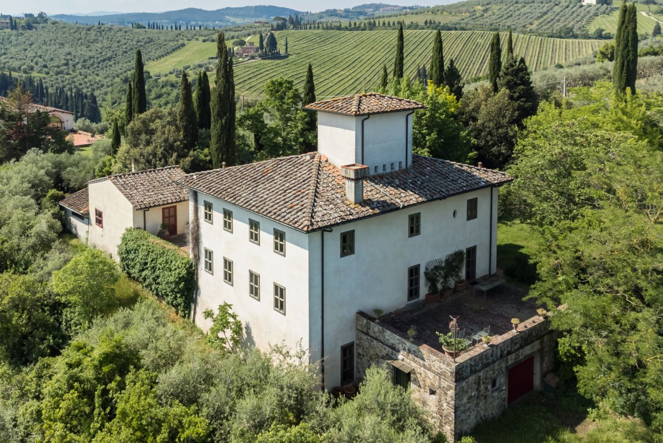Property Image 1 - Villa La Medicea with swimming pool in the Florentine Hills