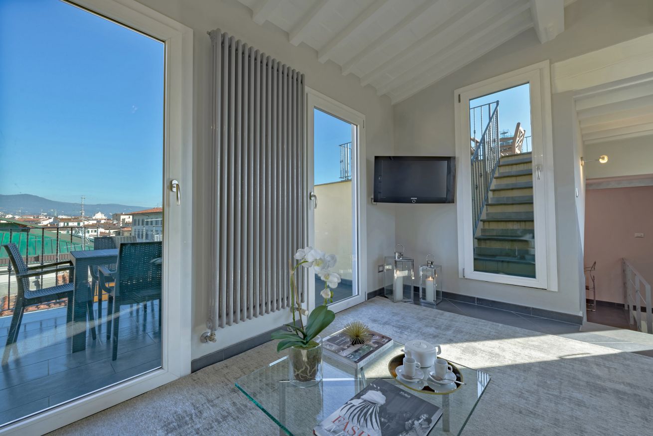 Property Image 1 - Gorgeous, Modern Penthouse with Rooftop Terrace; Near Duomo