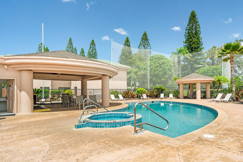 Enjoy a beautiful day by the pool
