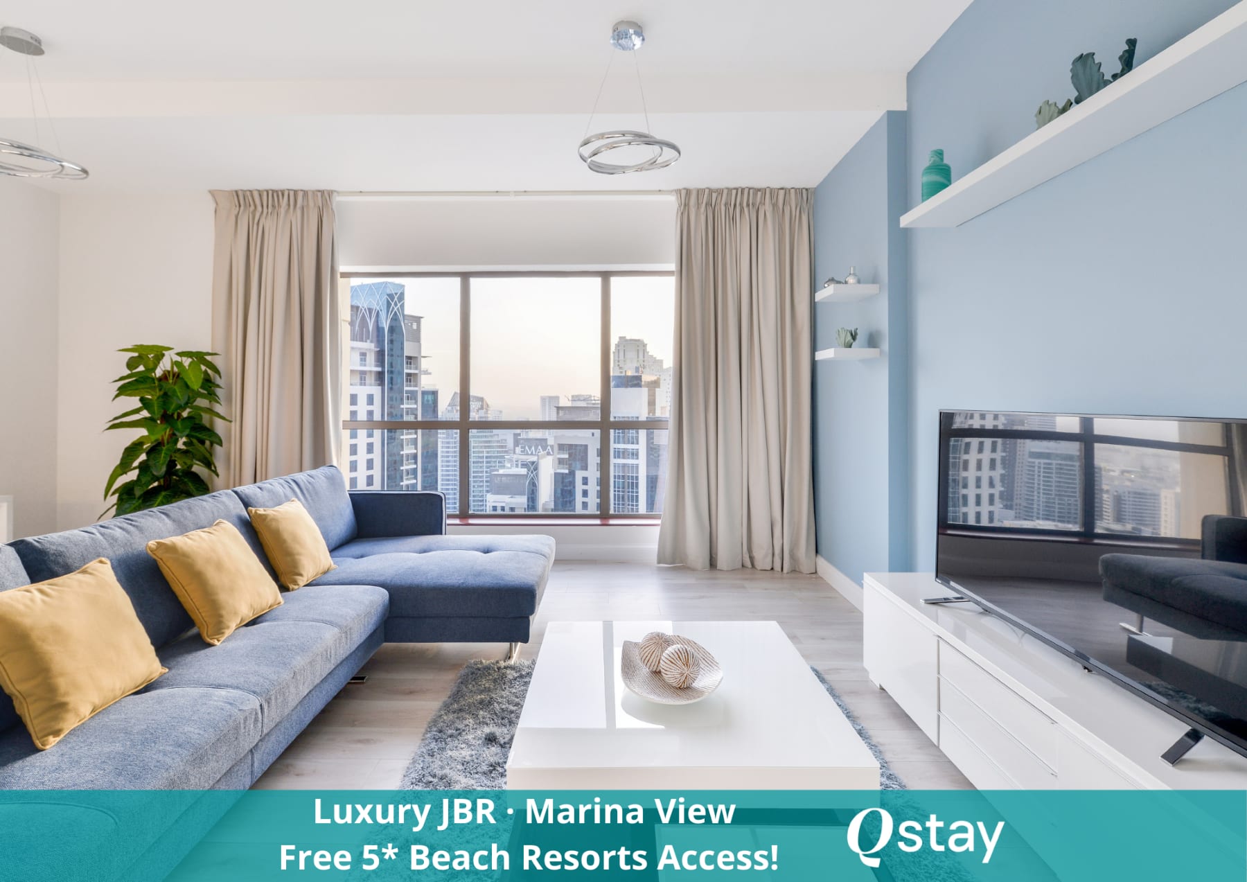 Property Image 1 - Luxury JBR · Marina View · 5* Beach Resorts Access