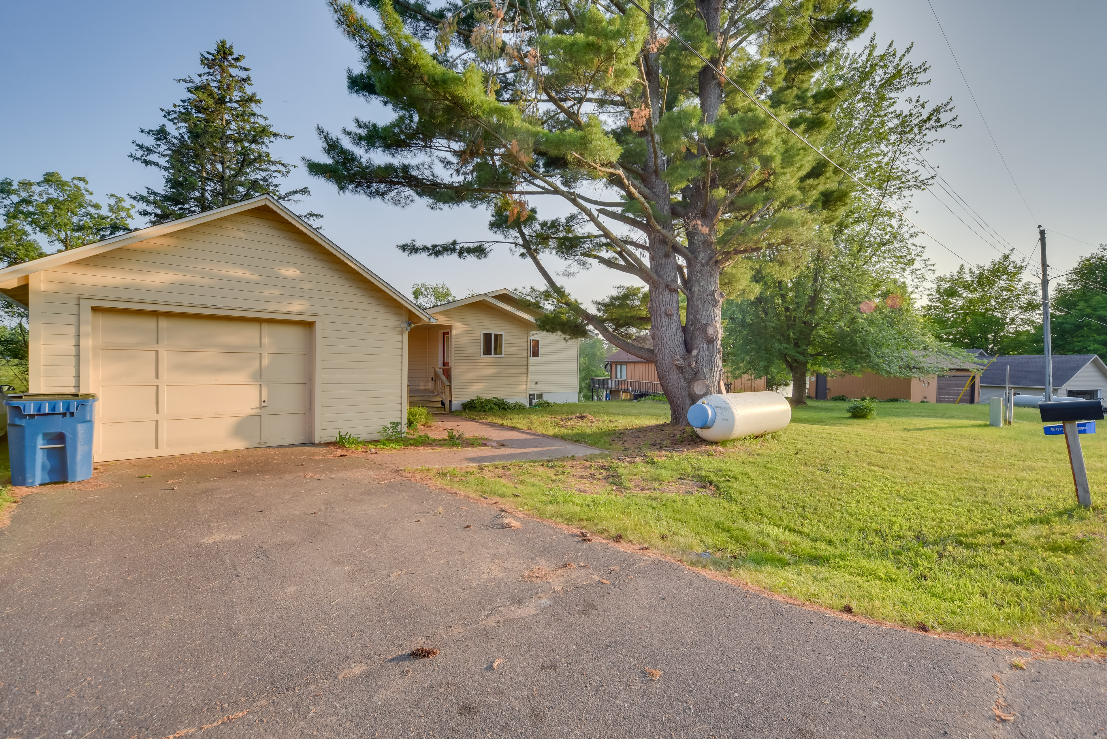 Property Image 2 - Lakefront Birchwood House w/ Deck + Fire Pit!