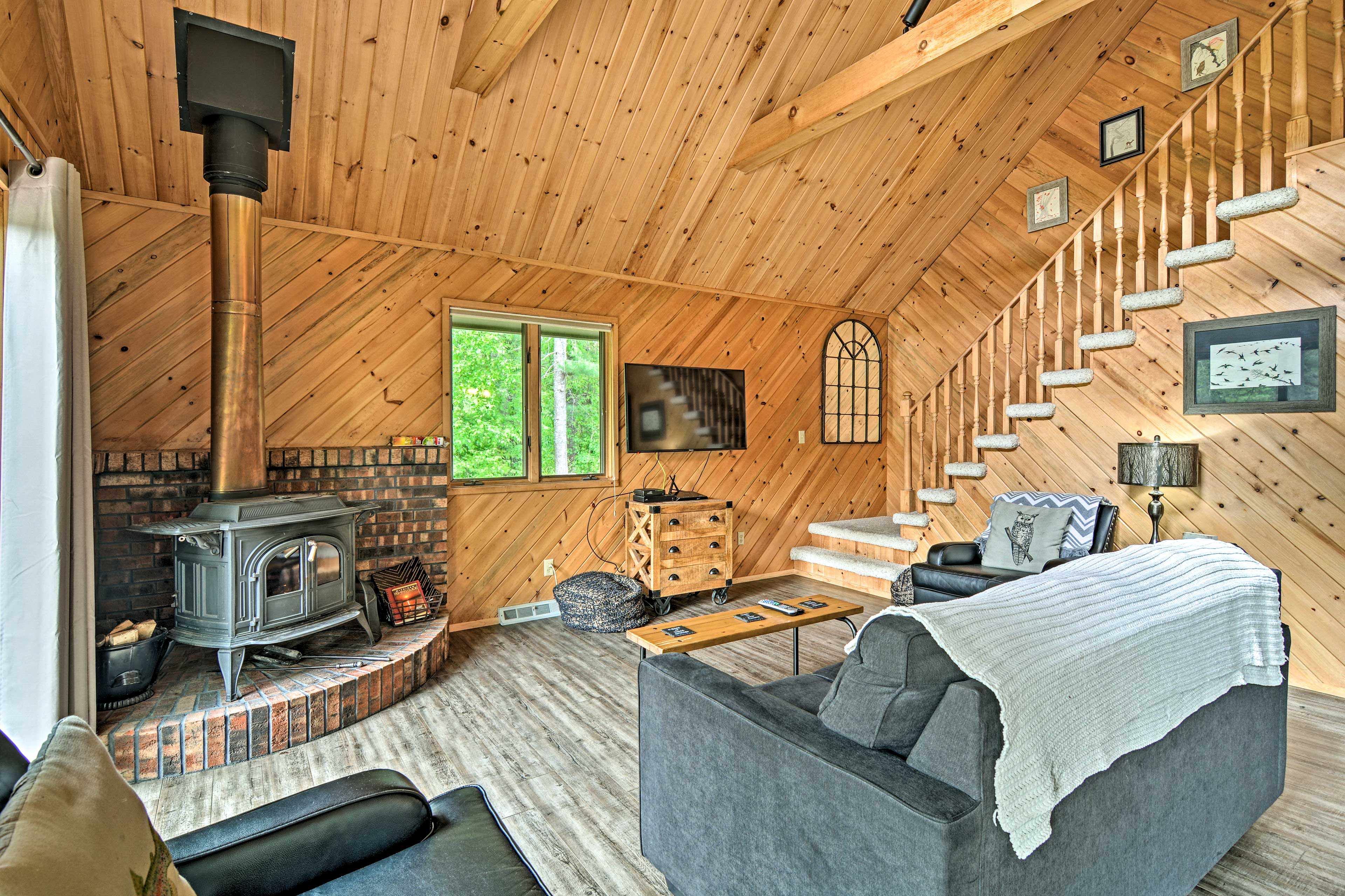 Property Image 1 - Riverfront Traverse City Cabin: Fish, Kayak & Tube