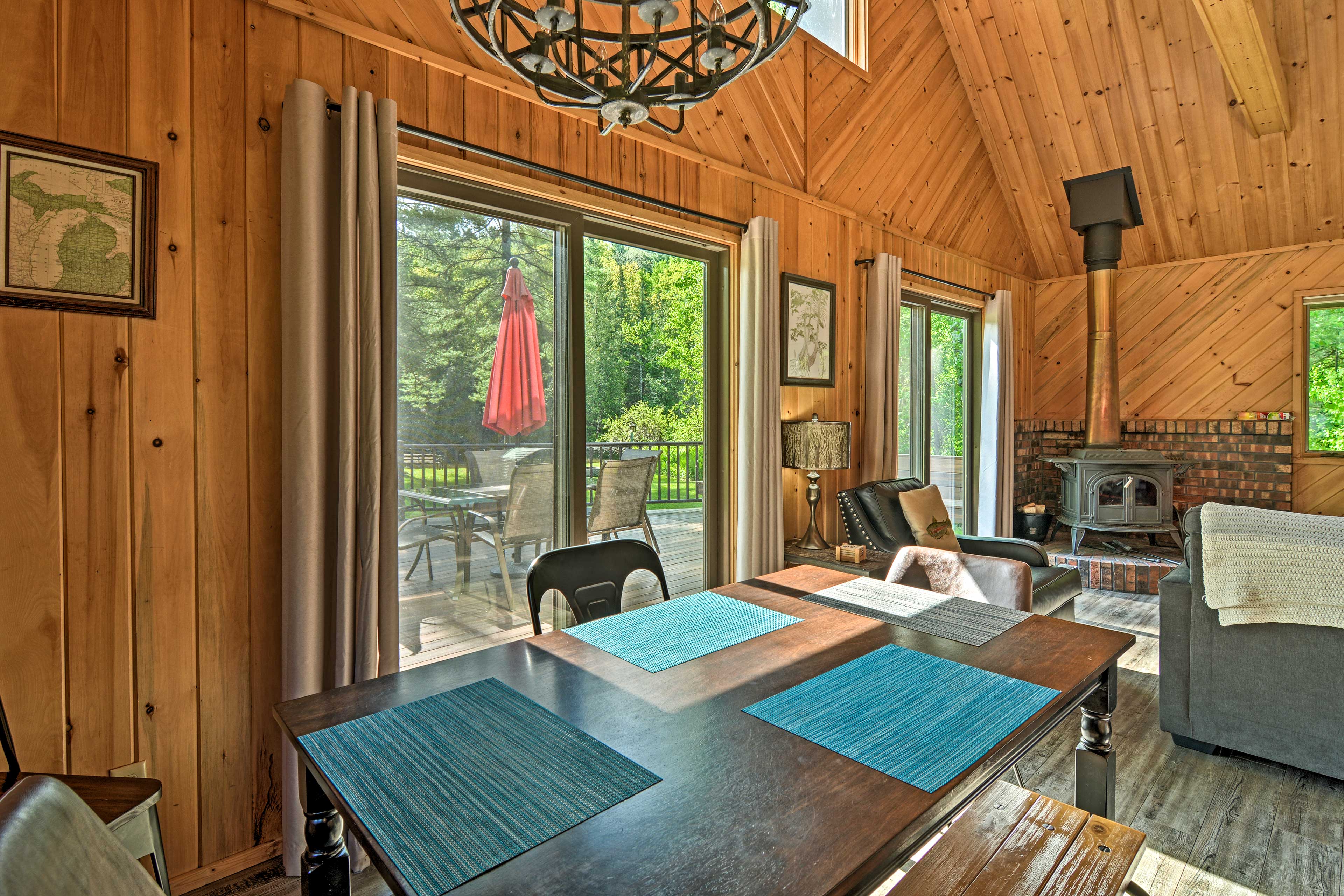 Property Image 2 - Riverfront Traverse City Cabin: Fish, Kayak & Tube