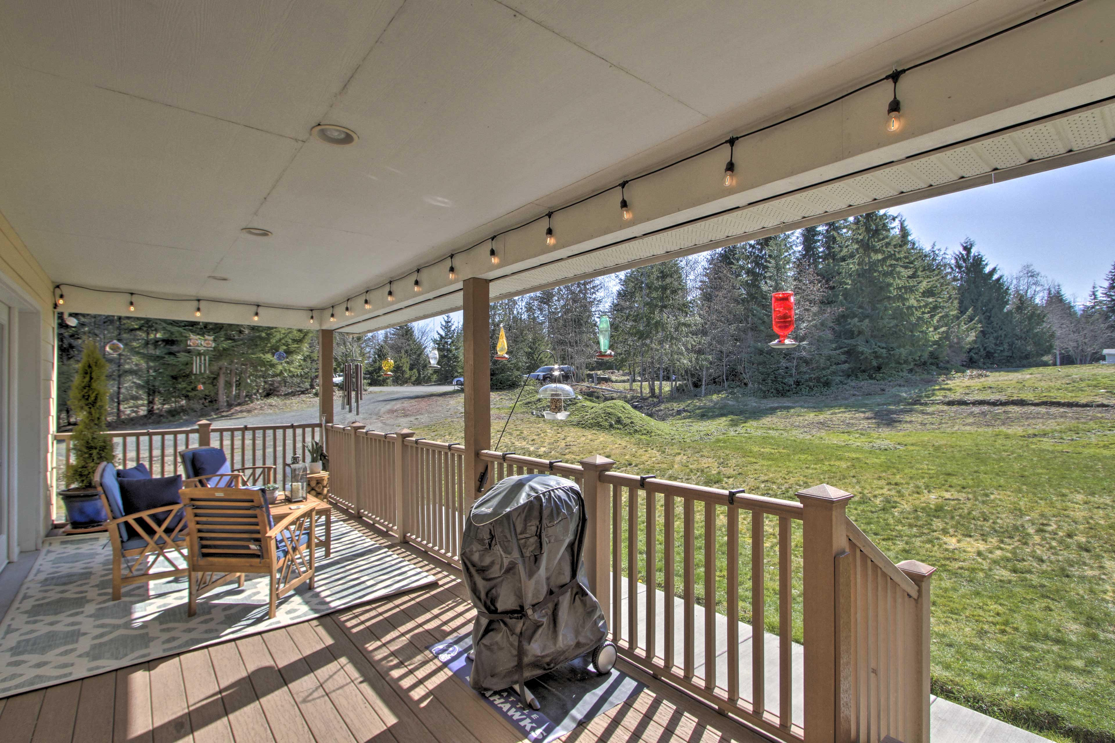 Property Image 2 - Spacious Port Angeles House w/ Hot Tub & Game Room