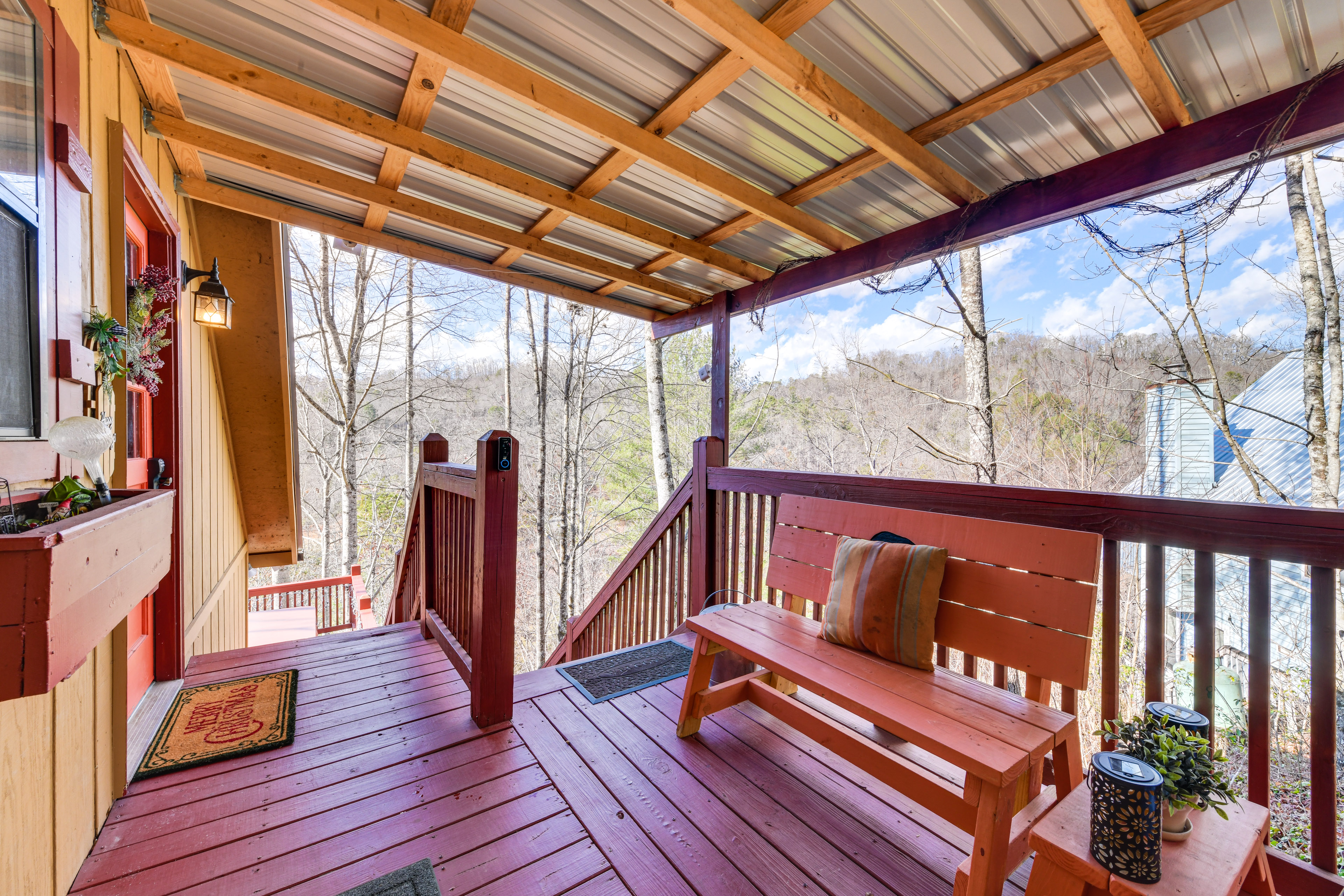 Property Image 1 - Secluded Cabin w/ Deck, Hot Tub & Lake Access!