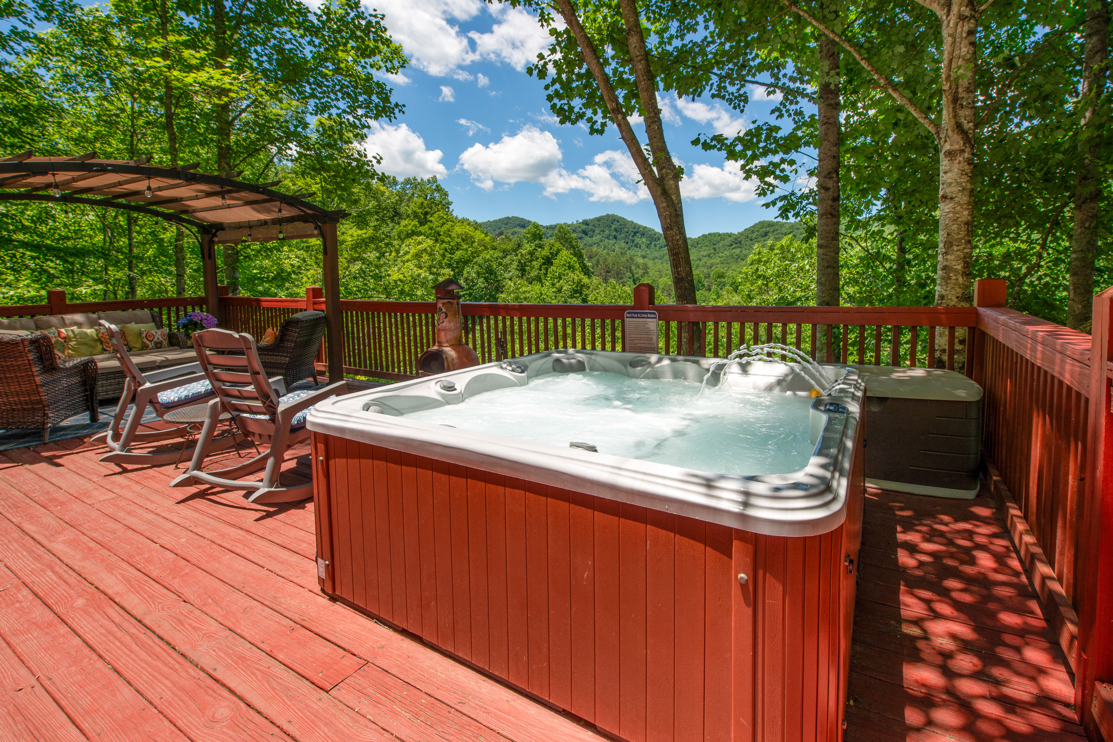 Property Image 1 - Secluded Cabin w/ Deck, Hot Tub & Lake Access!