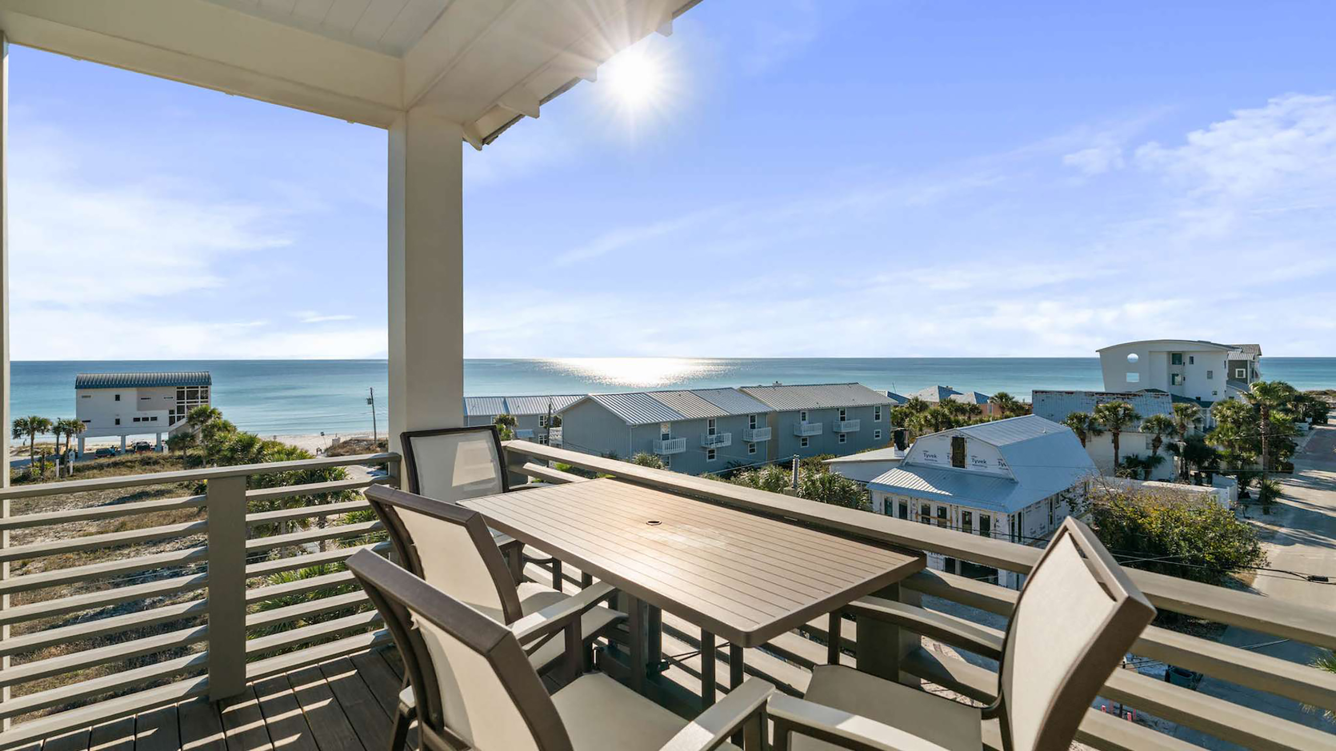 30A Beach Therapy balcony views!