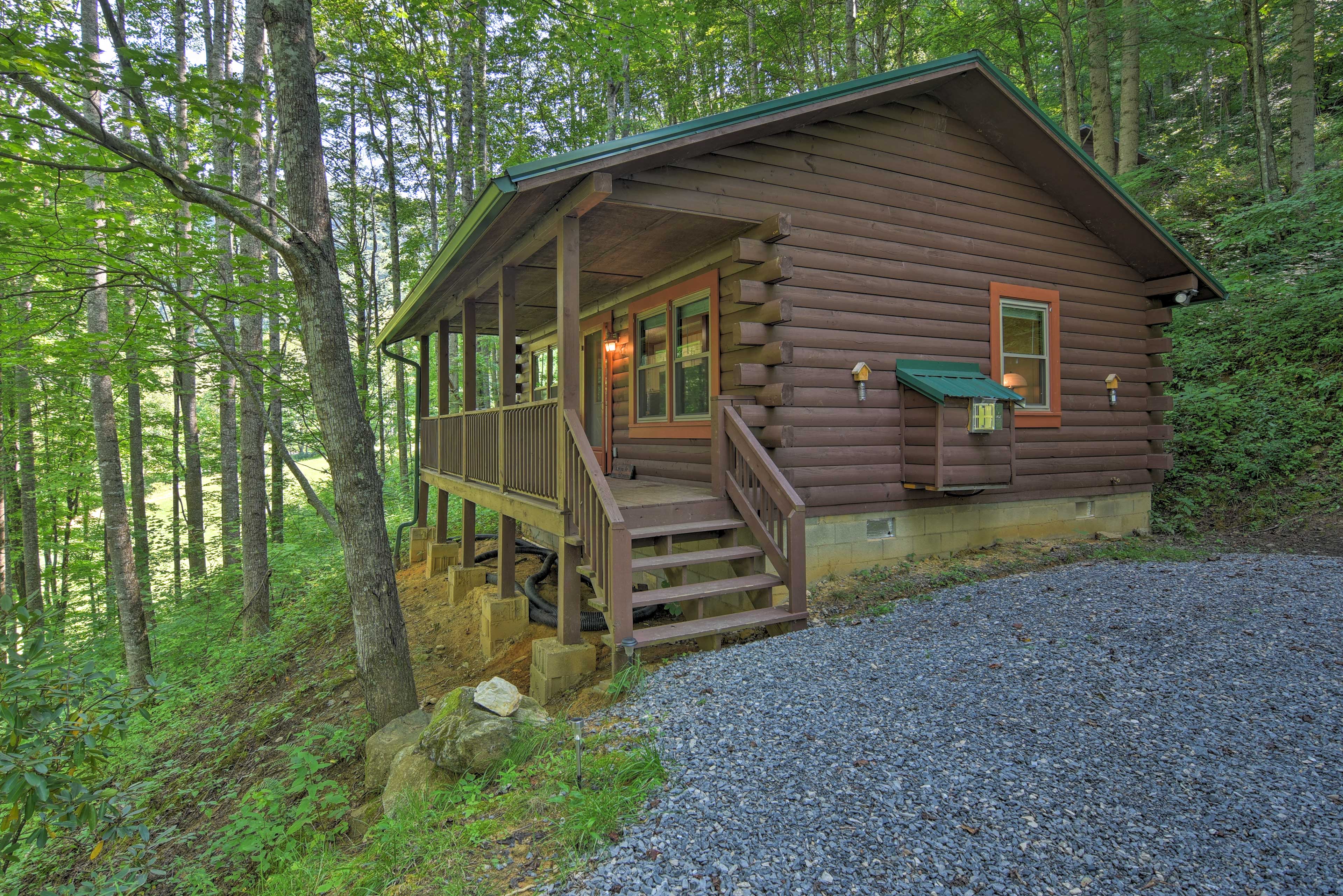 Property Image 2 - Clyde Cabin: Surrounded by Smoky Mtns