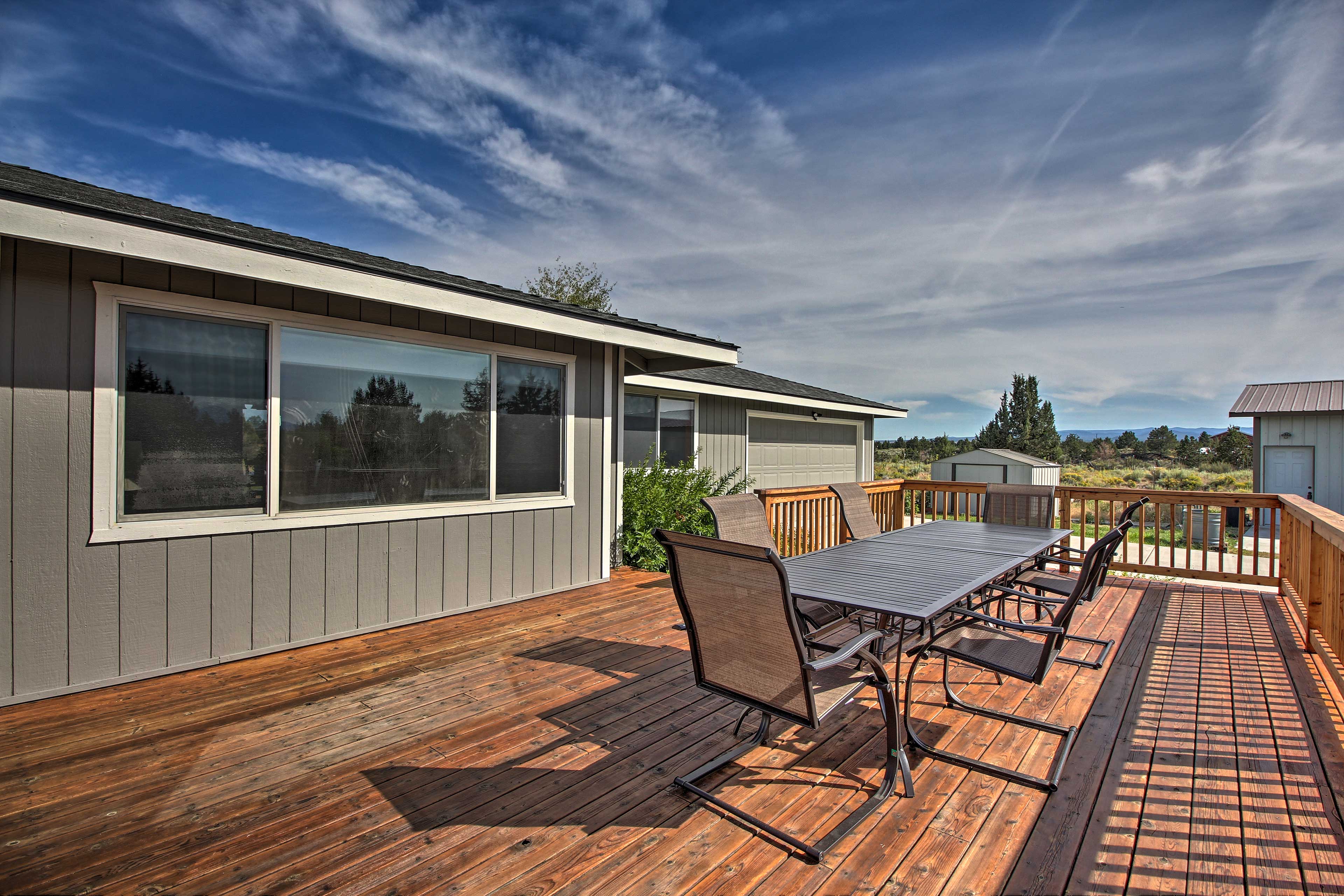 Property Image 1 - Updated Farmhouse w/ Deck on Central Oregon Canal!