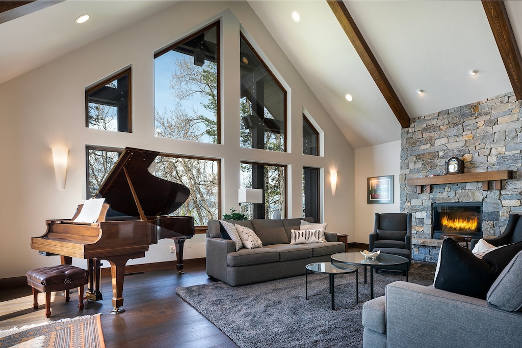 Floor to ceiling windows!