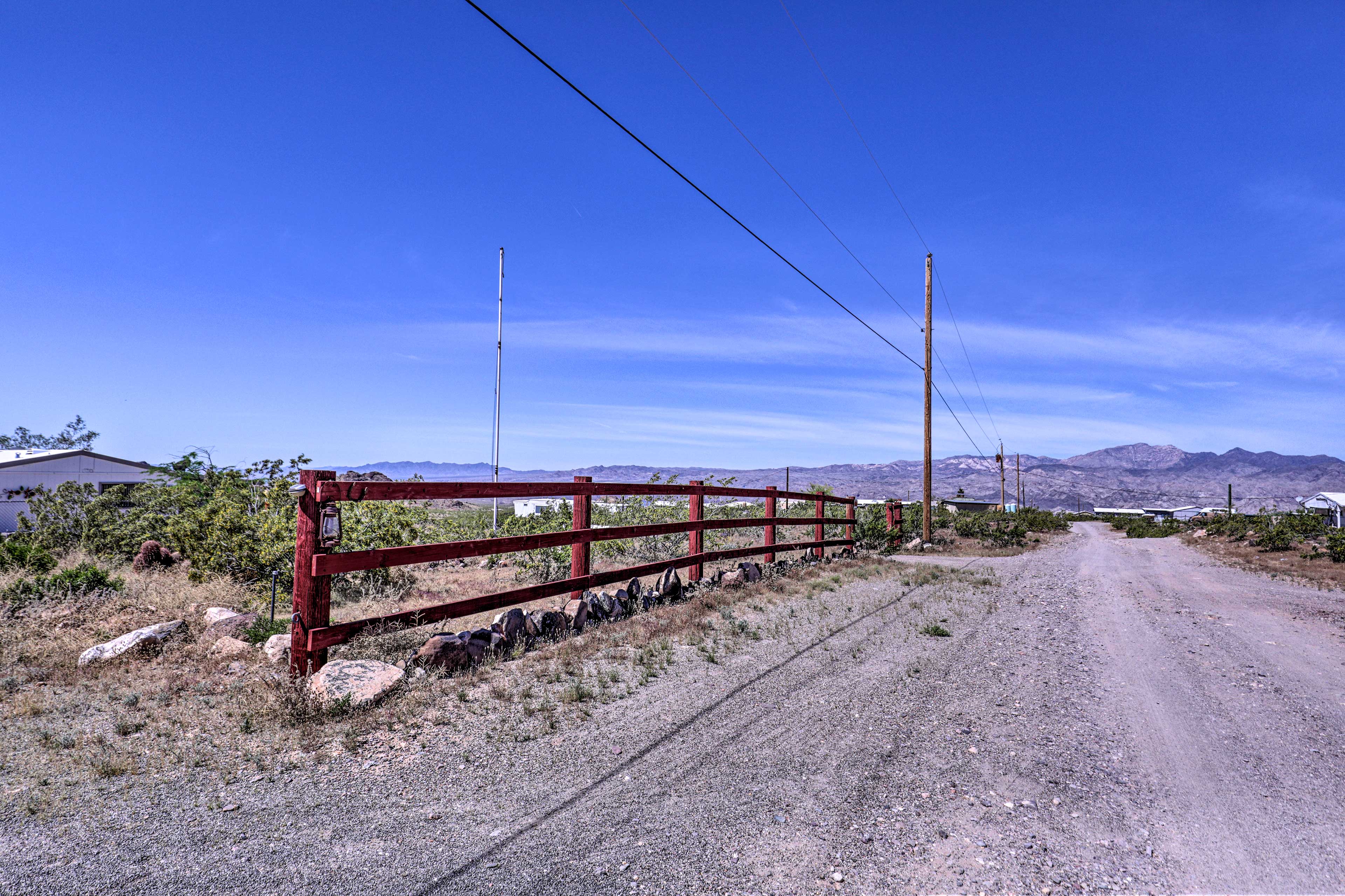 Property Image 1 - Rustic Bullhead City Retreat w/ Porch & Views