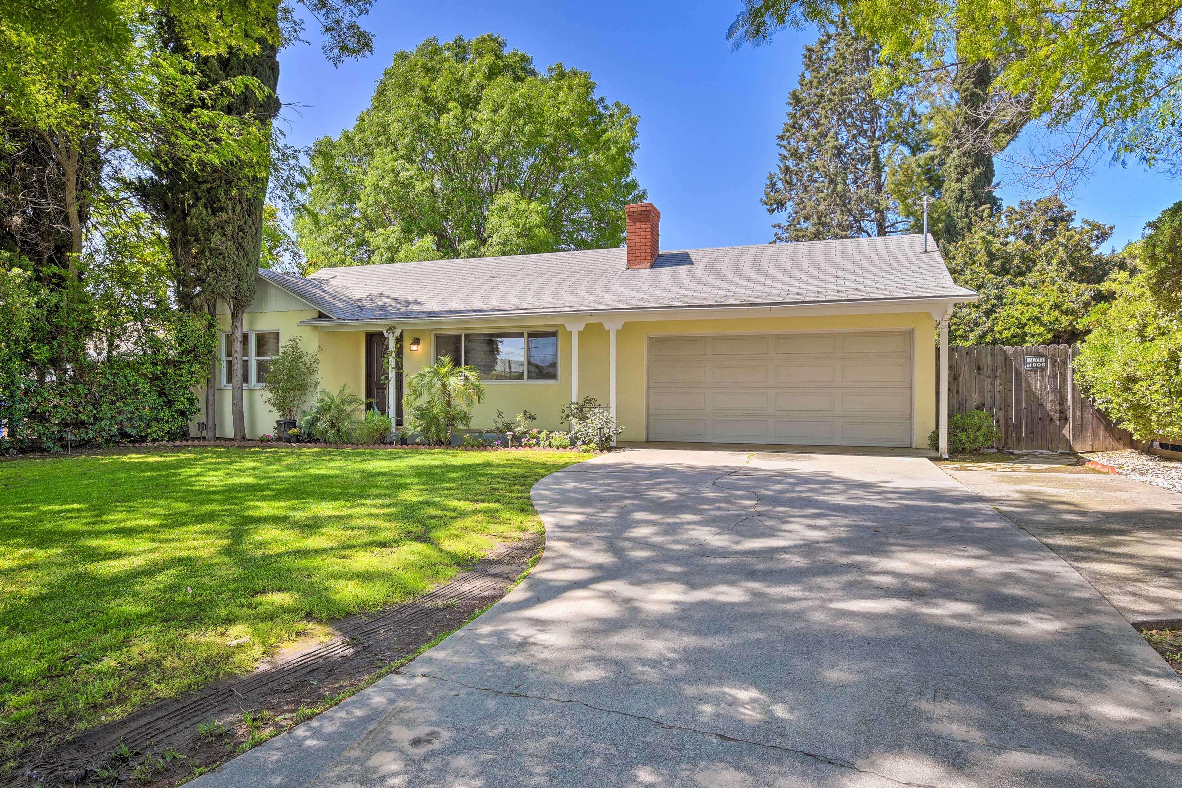 Property Image 1 - Charming Temple City Home w/ Fire Pit, 14 Mi to LA