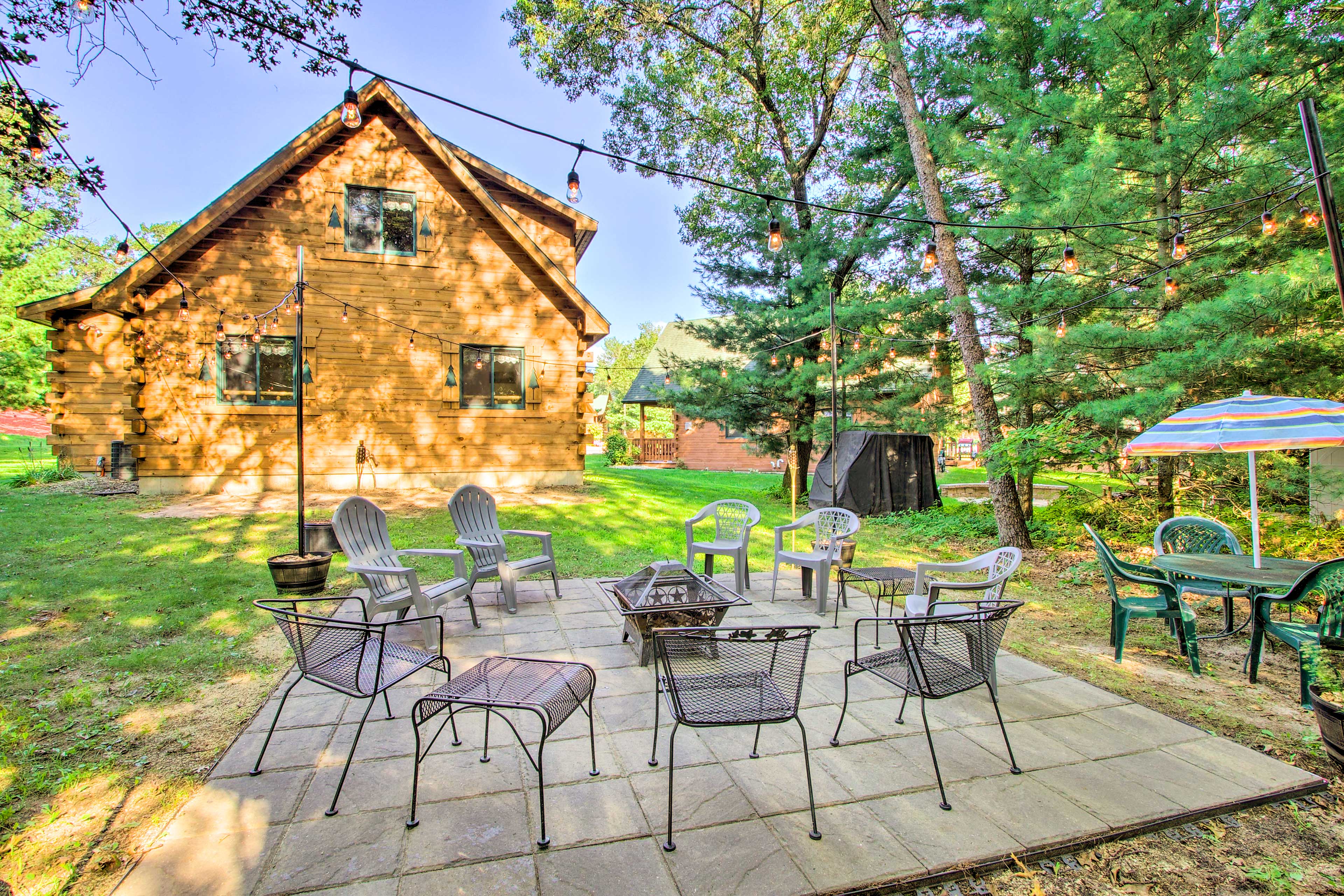 Property Image 1 - Pet-Friendly Warrens Cabin w/ Fire Pit!