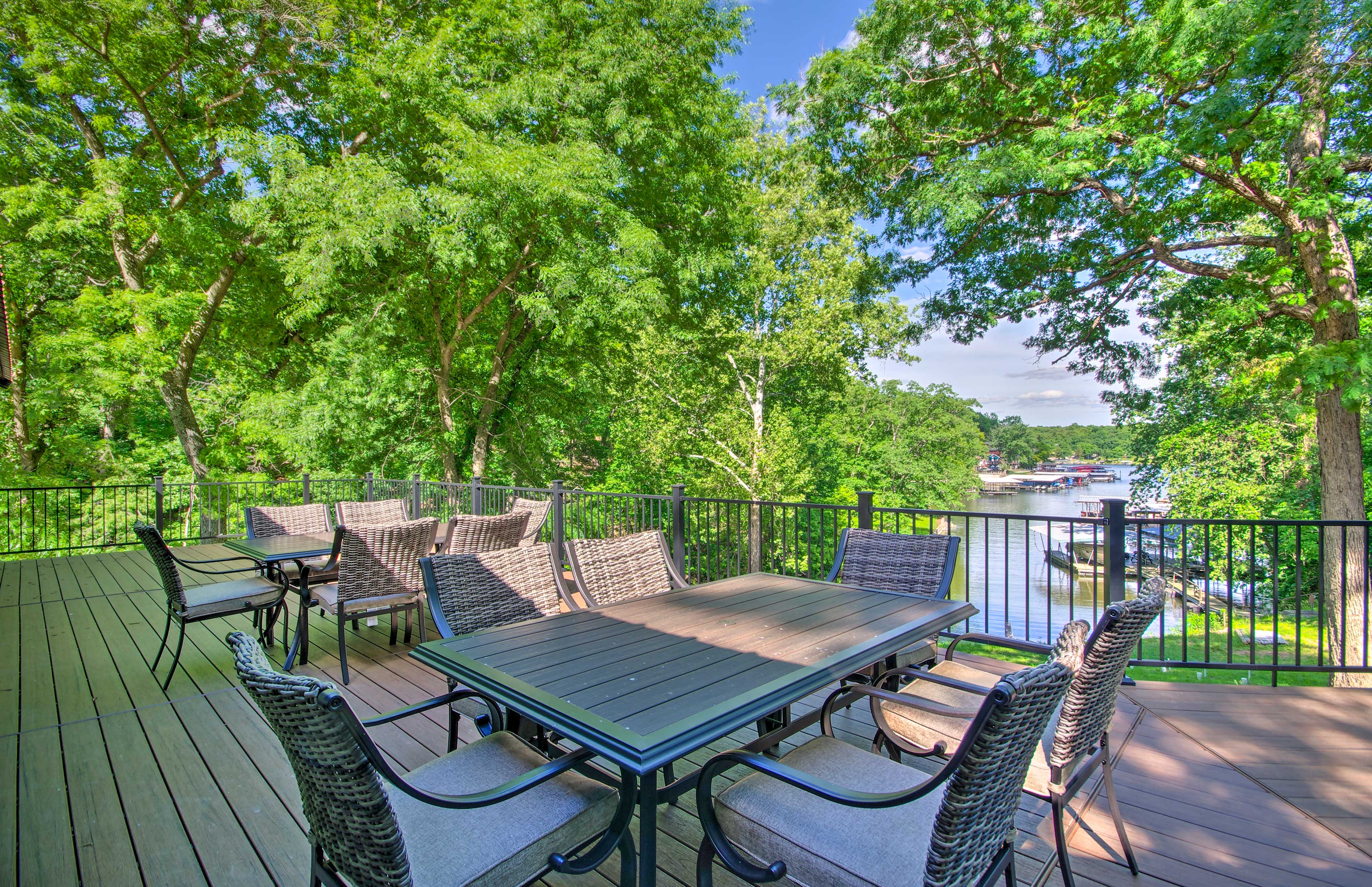 Property Image 2 - Waterfront Gravois Mills Home: Deck + Grill!