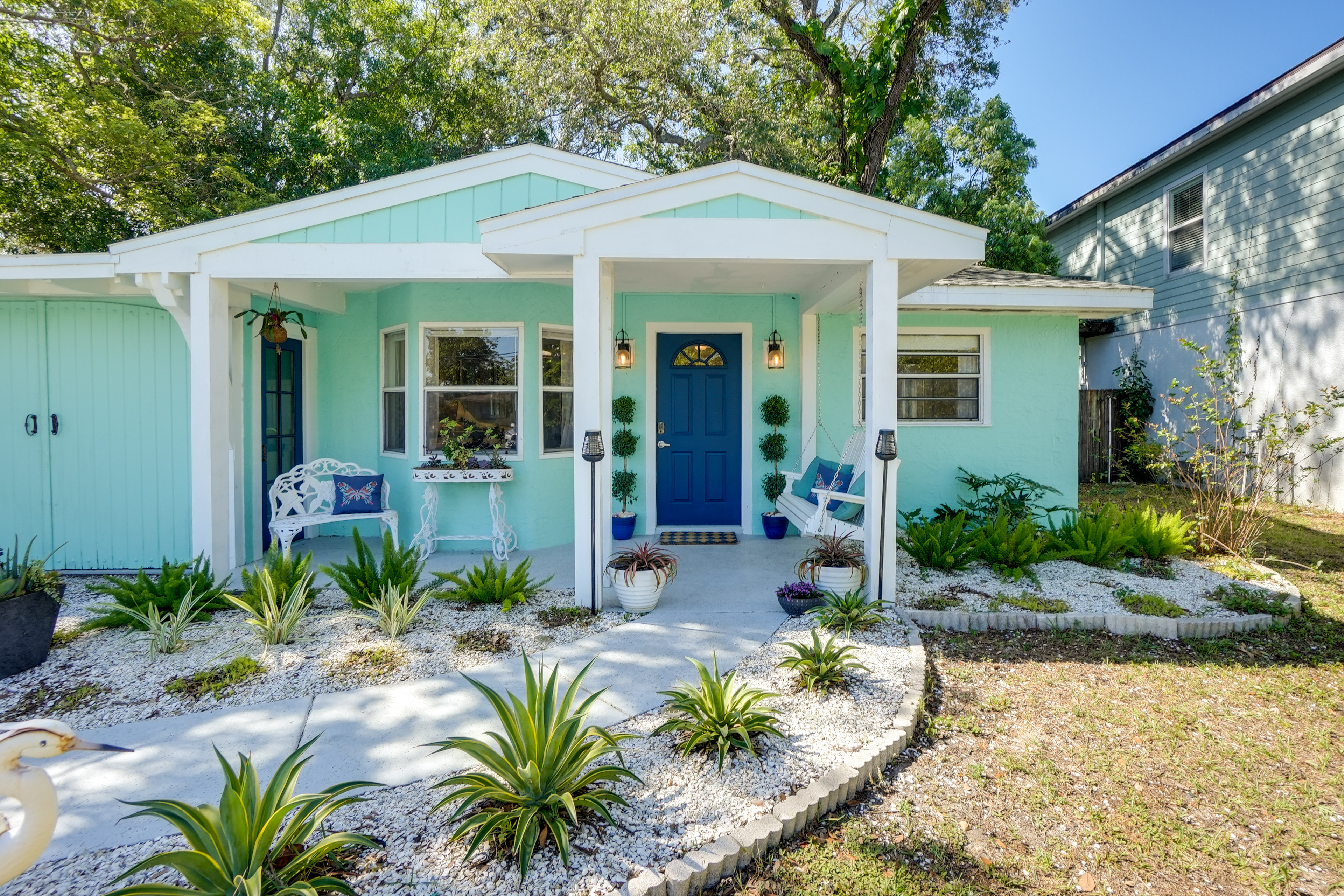 Property Image 1 - Dreamy Palm Harbor Cottage, Steps to Crystal Beach