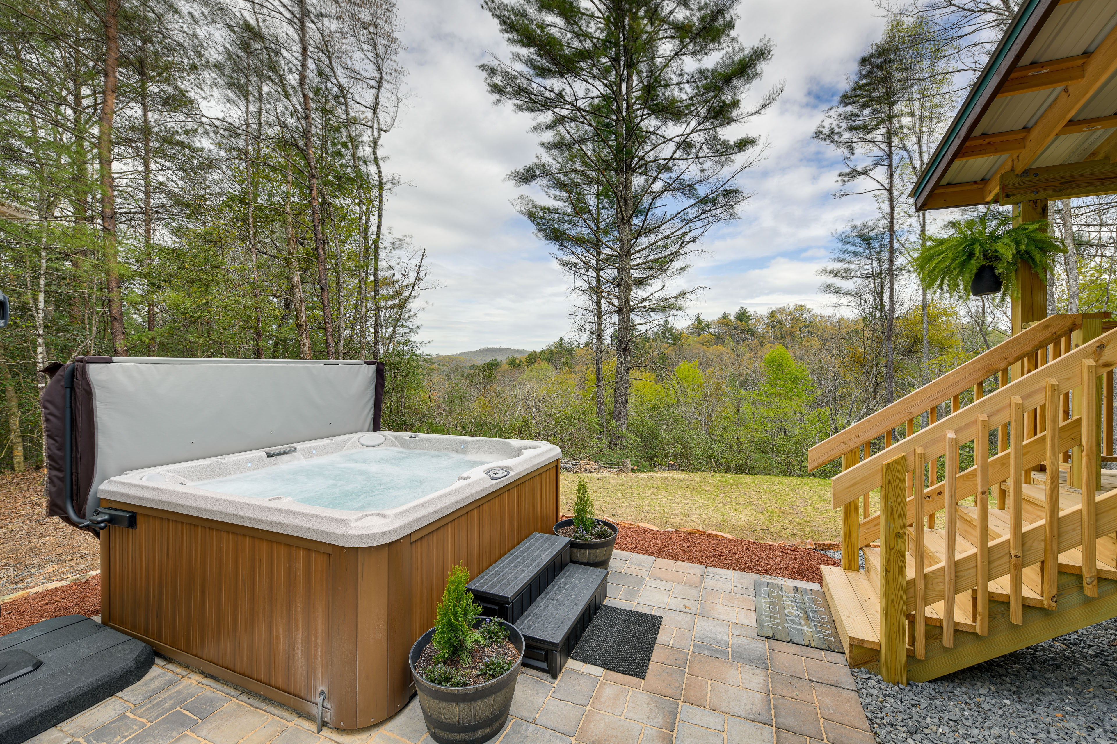 Property Image 1 - Scenic Murphy Cabin w/ Hot Tub, Fire Pit & Views