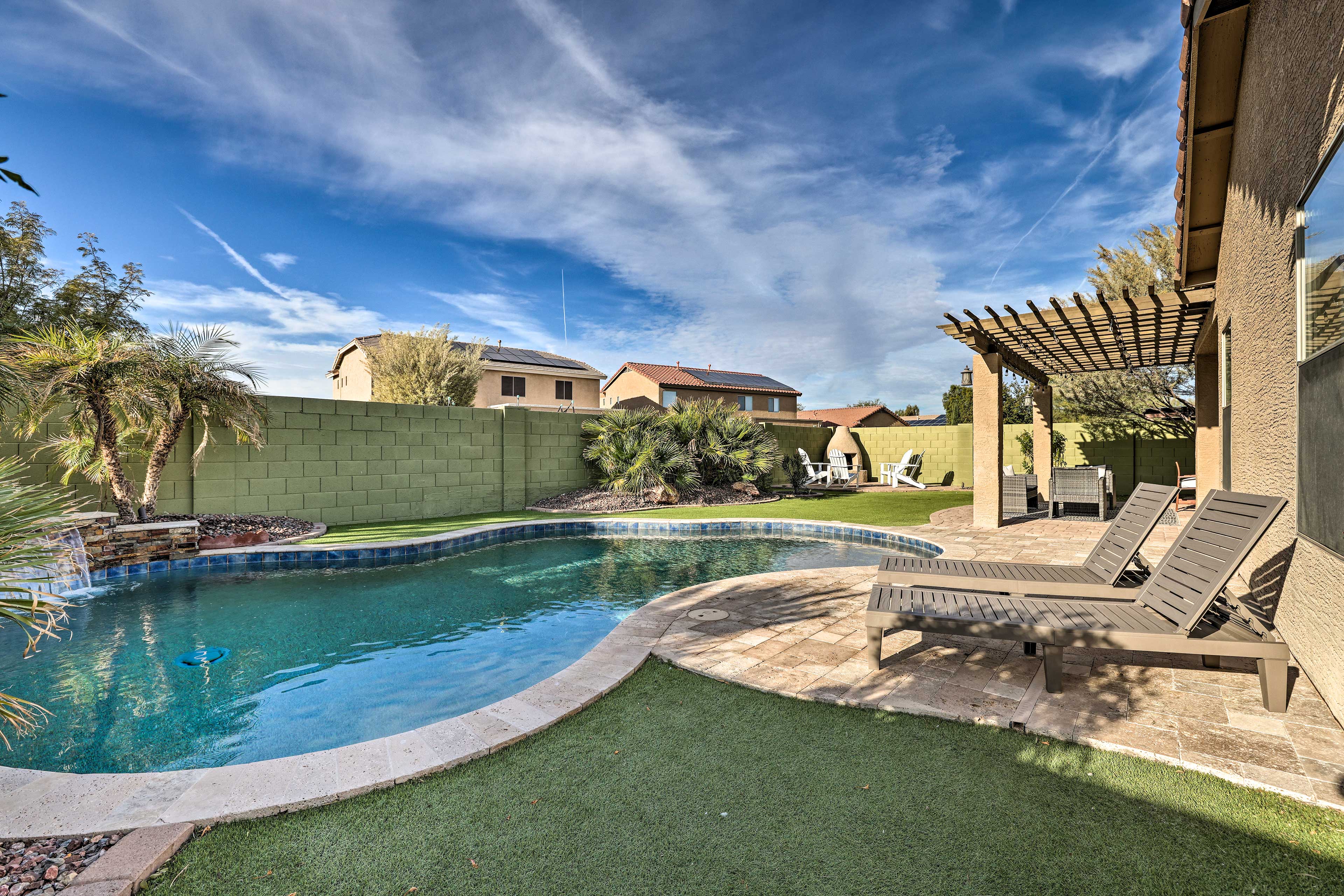 Property Image 1 - Sun-Dappled Goodyear Home: Fire Pit, Pool, Patio