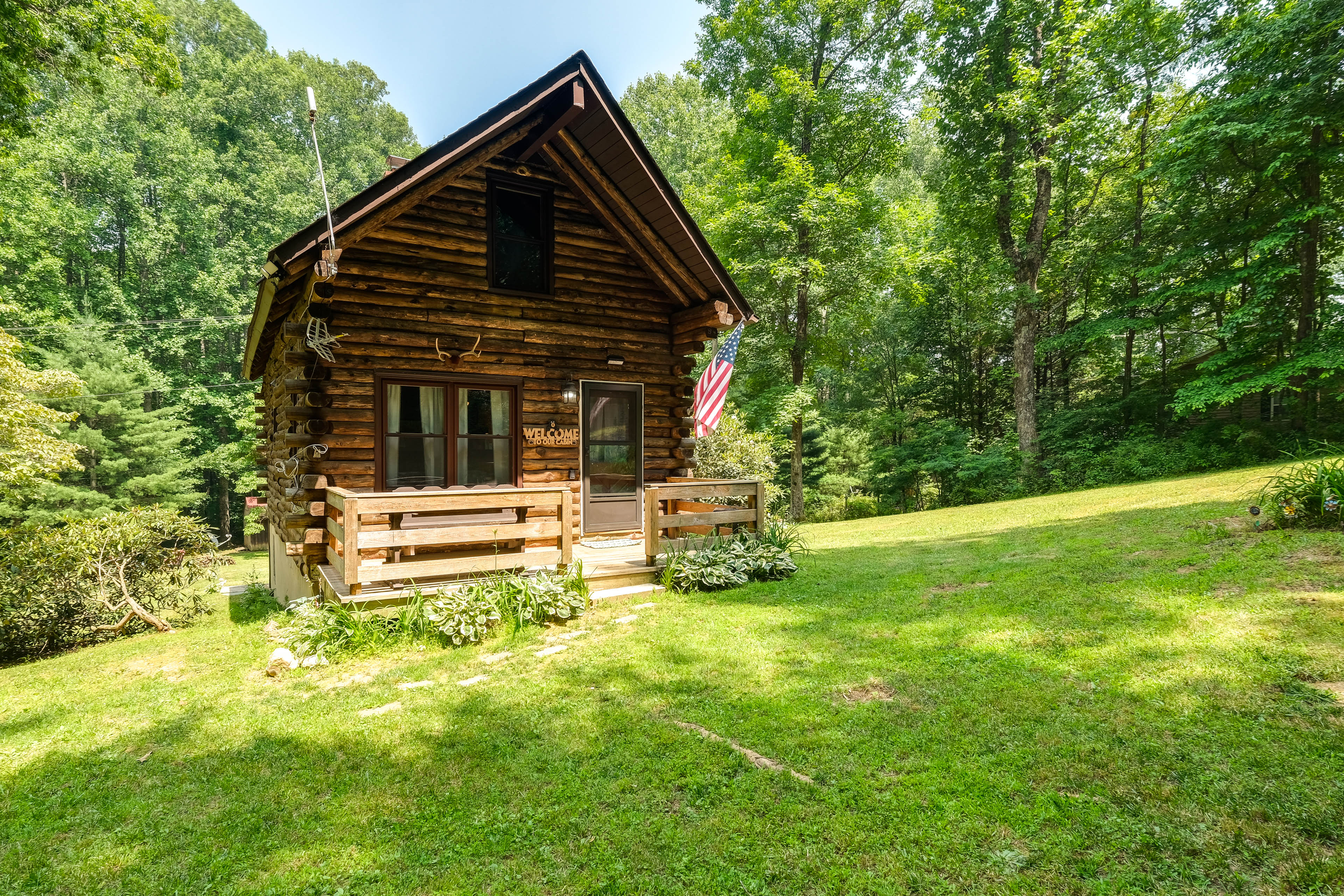 Property Image 1 - Secluded Meadows of Dan Cabin w/ Fire Pit!