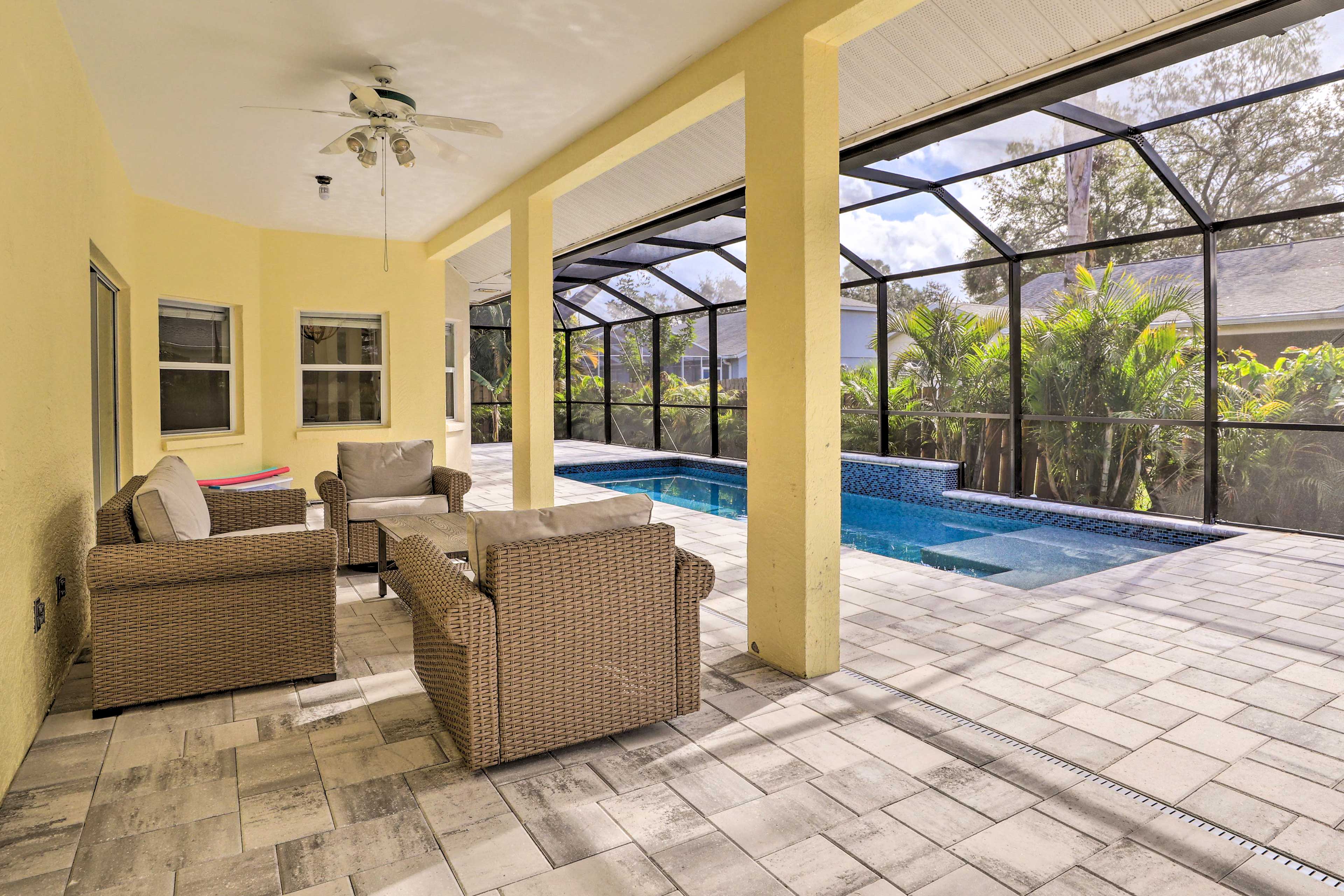 Property Image 1 - Sunny Bradenton Home w/ Lanai & Screened Pool!