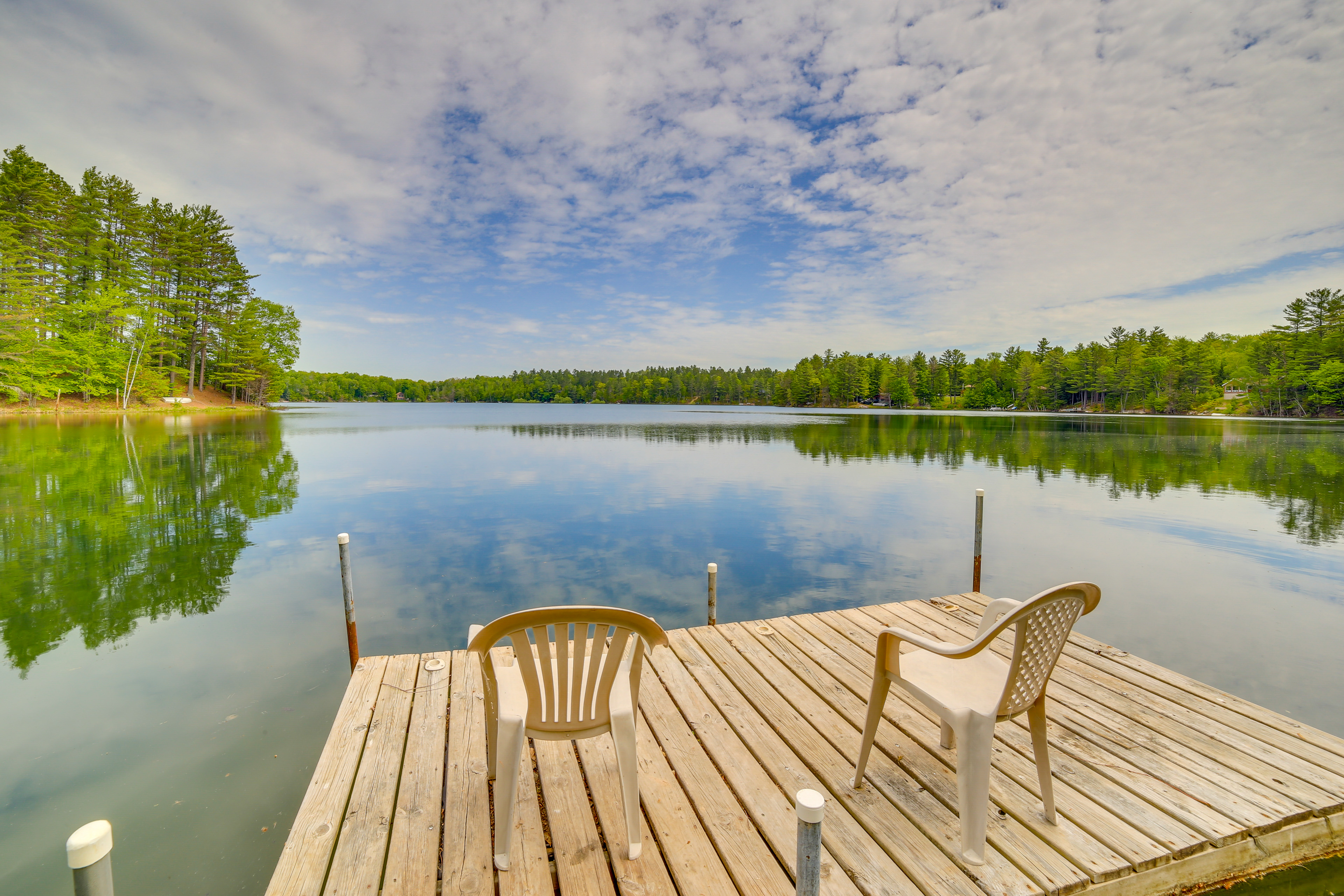 Property Image 1 - Lakefront Cabin w/ Dock & Trails, Mins to Town!