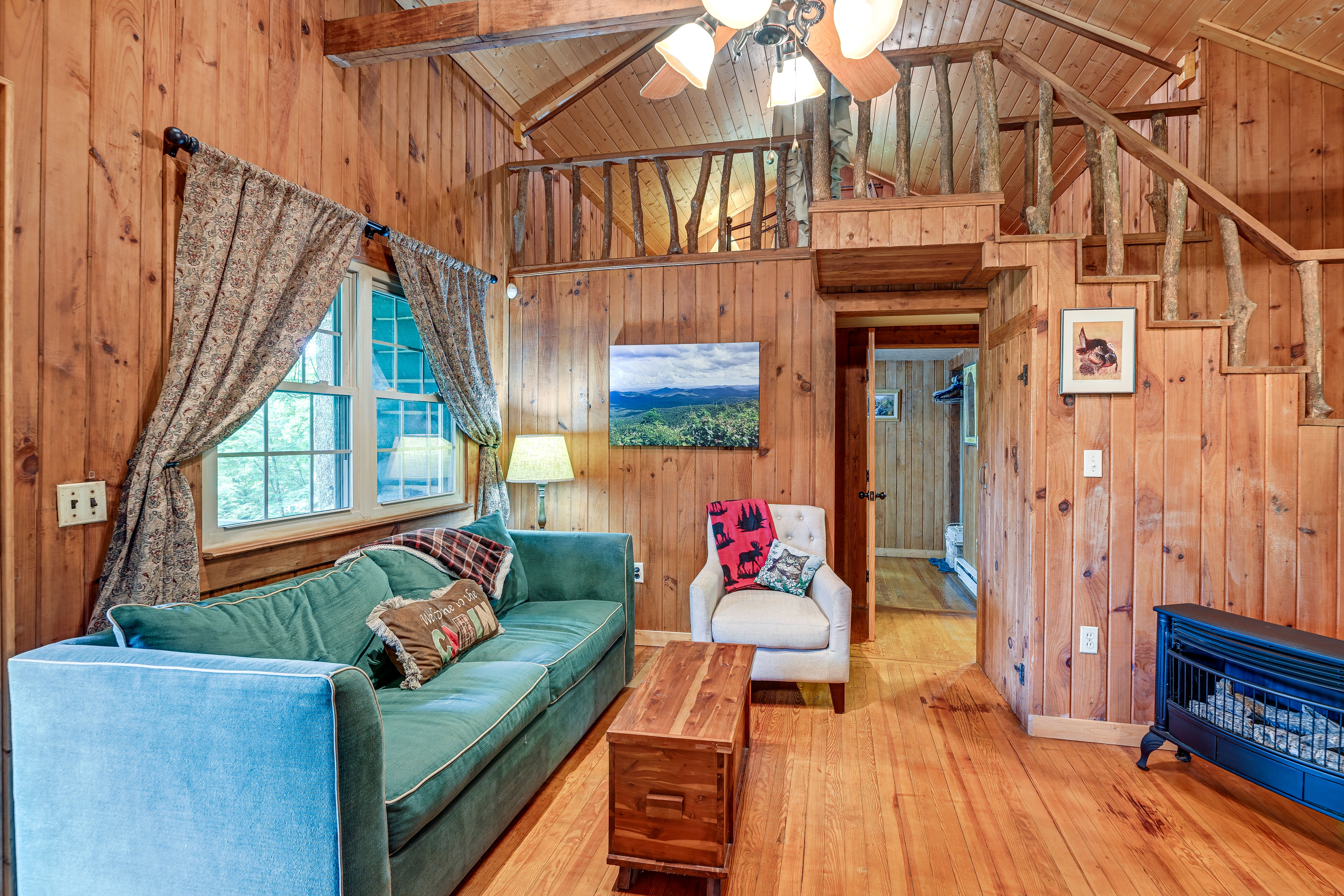 Property Image 2 - Historic Sapphire Cabin w/ Porch, Updated Interior