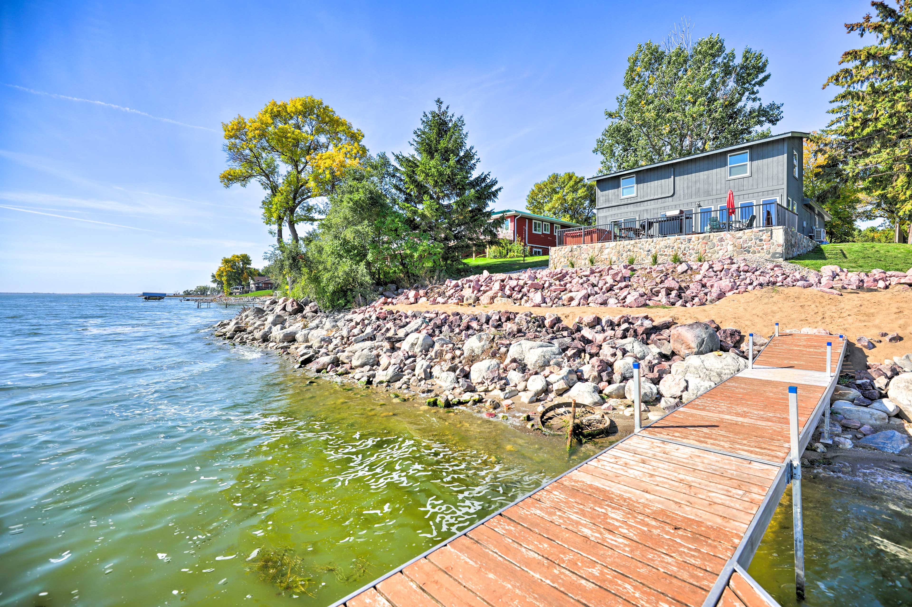 Property Image 1 - Updated Cabin with Hot Tub: Walk to Boat Ramp!