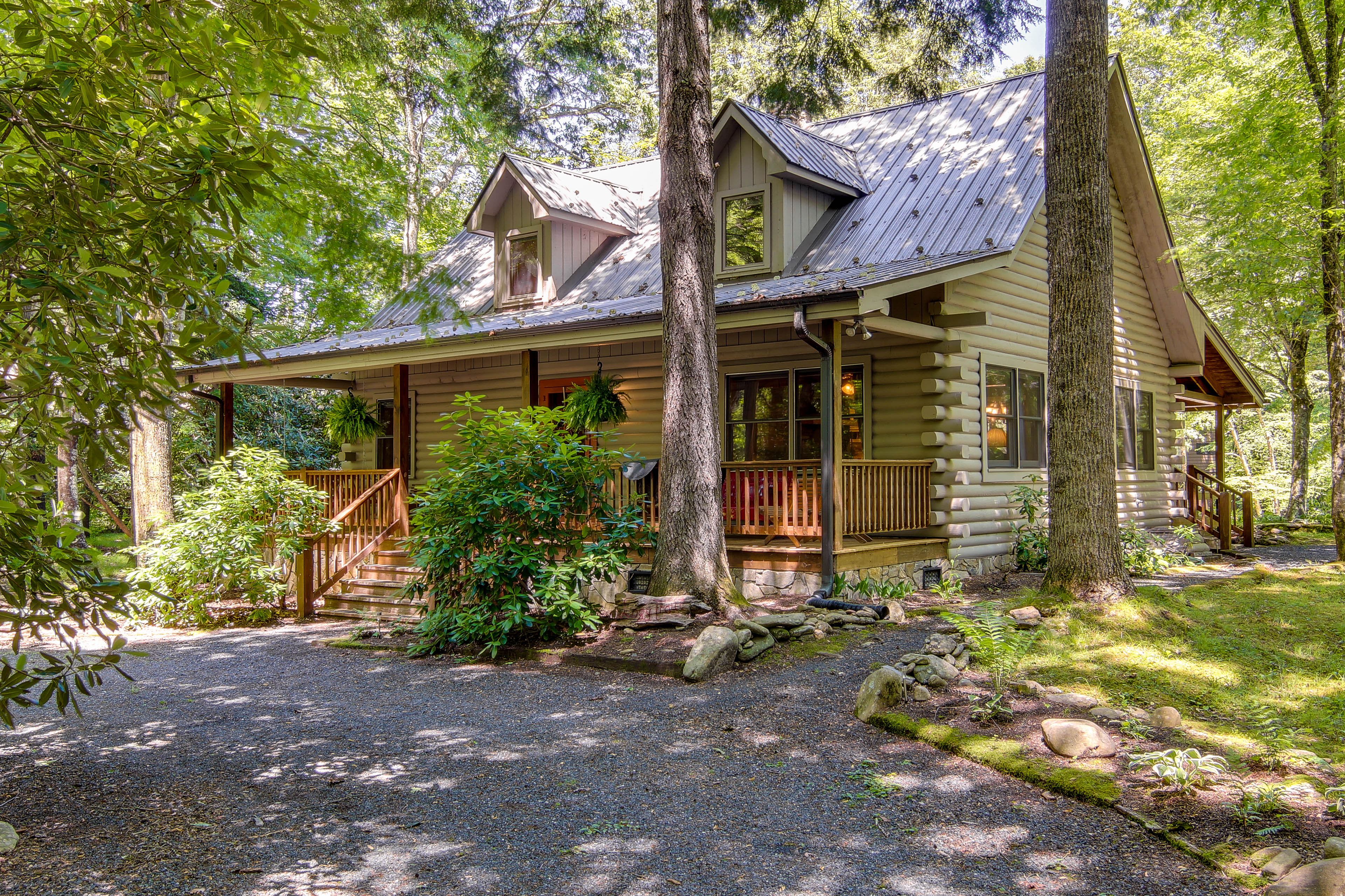 Property Image 1 - Secluded Rustic Cabin Next to South Toe River!