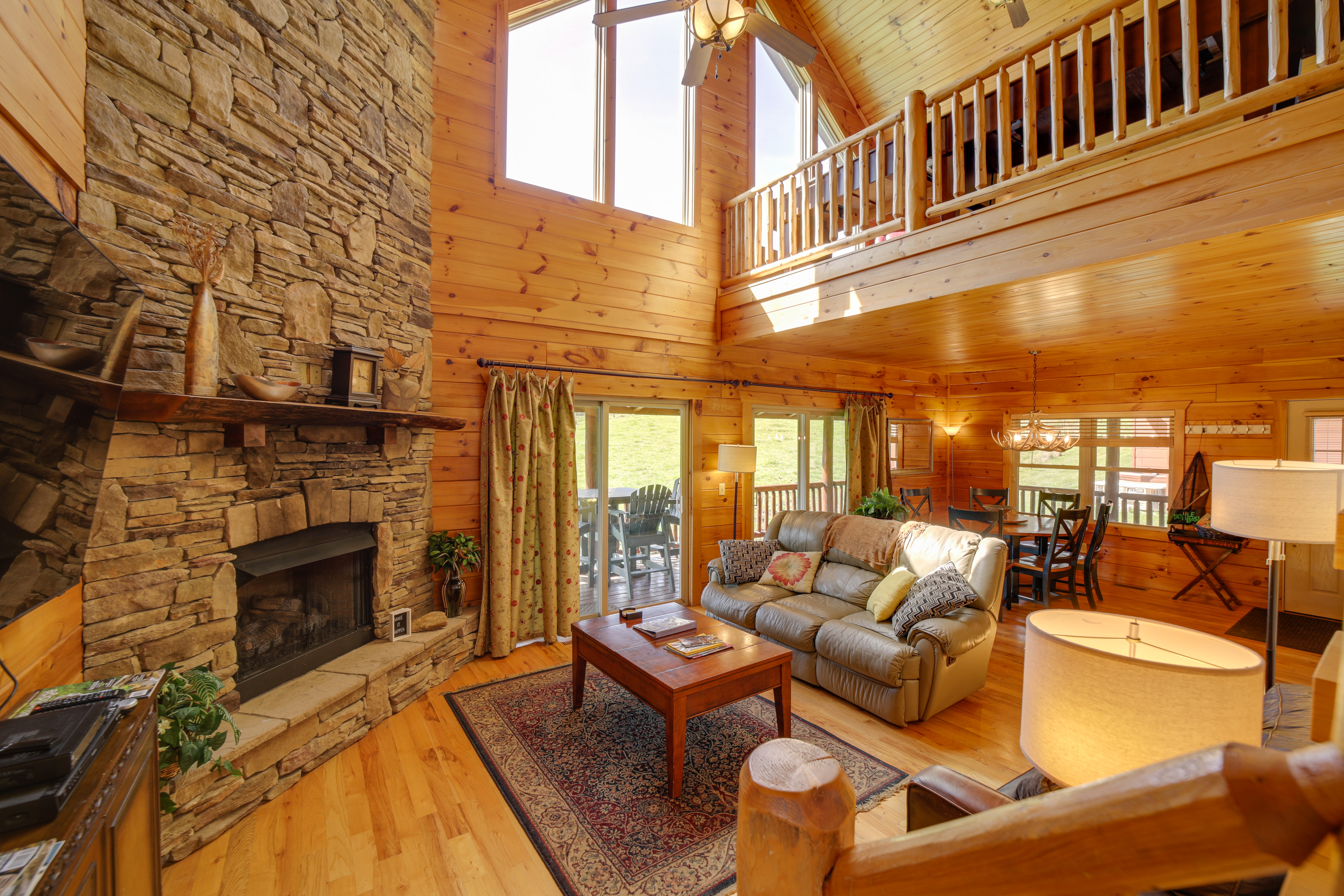 Property Image 2 - Maggie Valley Cabin w/ Private Hot Tub & Game Room