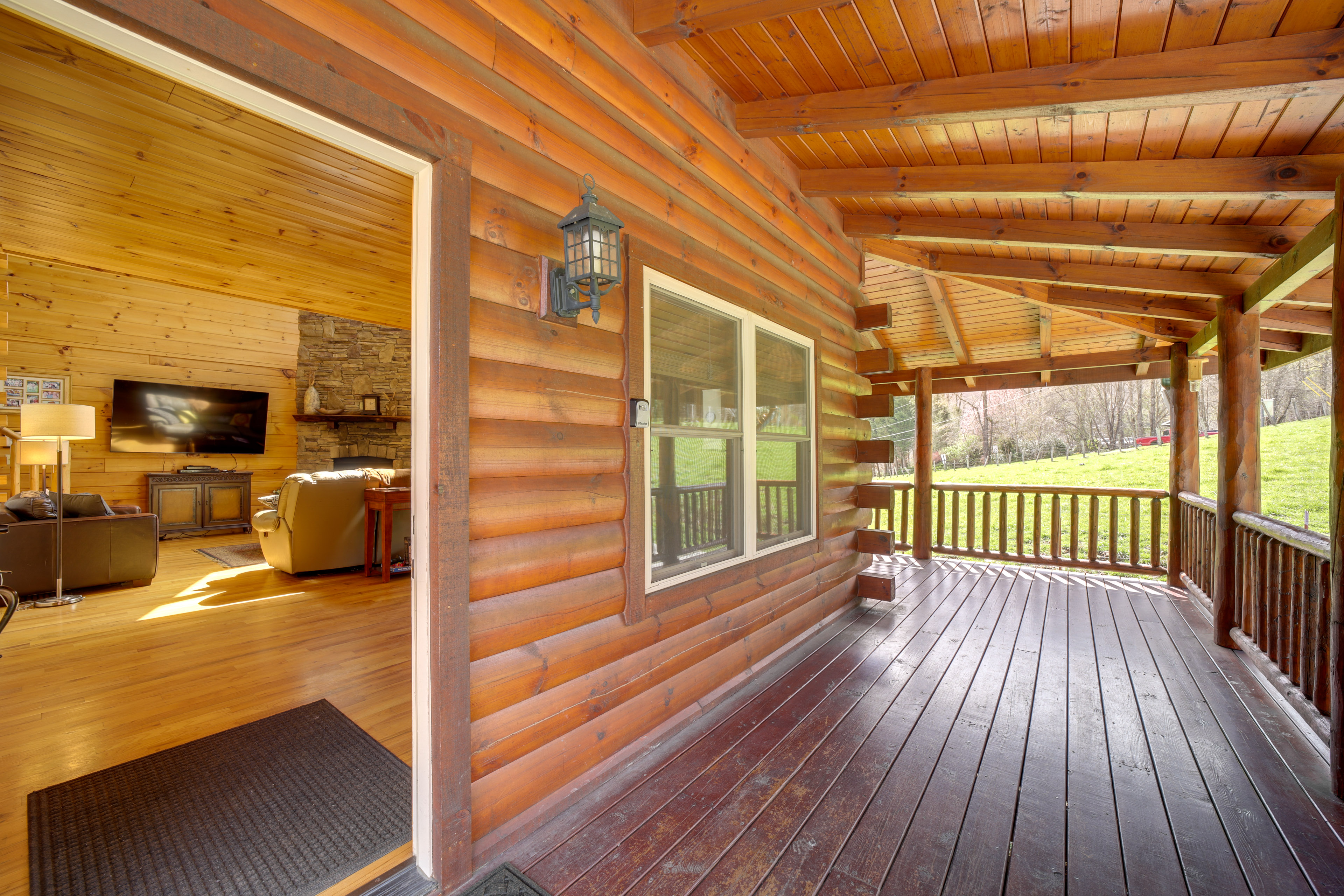 Property Image 2 - Maggie Valley Cabin w/ Private Hot Tub & Game Room