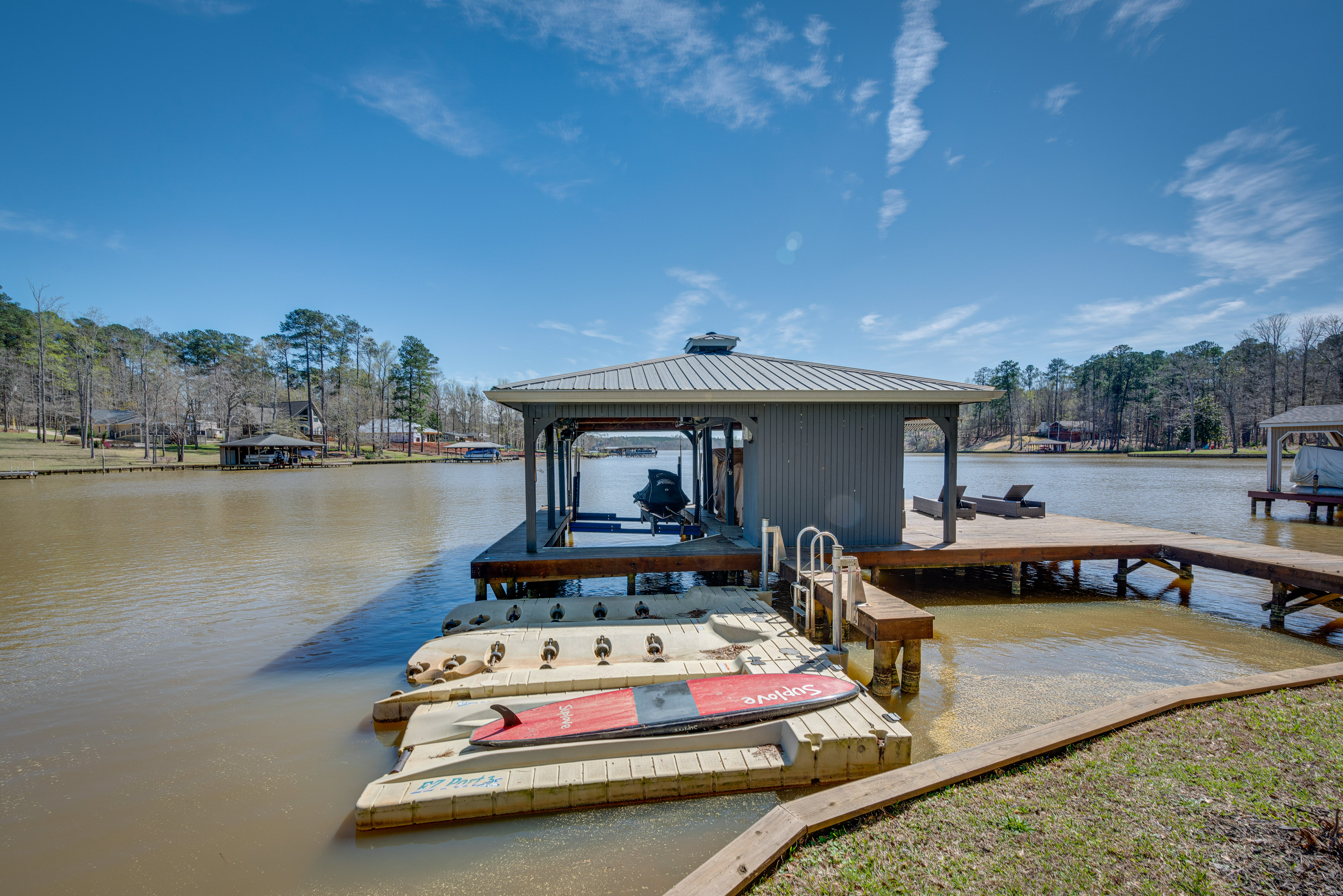 Quiet Lakefront Eatonton House w/ Boat Dock!