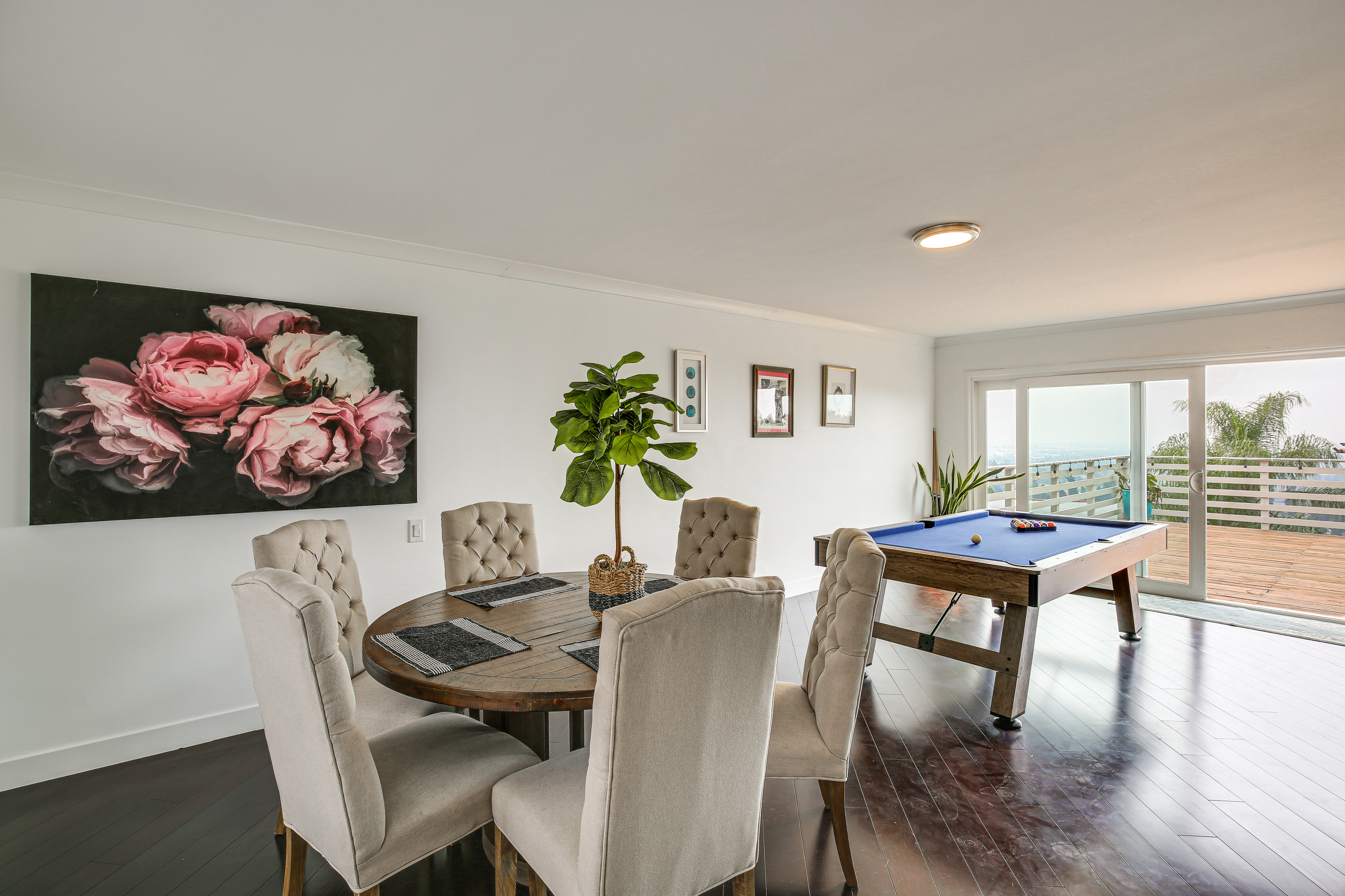 Bright Whittier Home w/ Pool Table + Spacious Deck