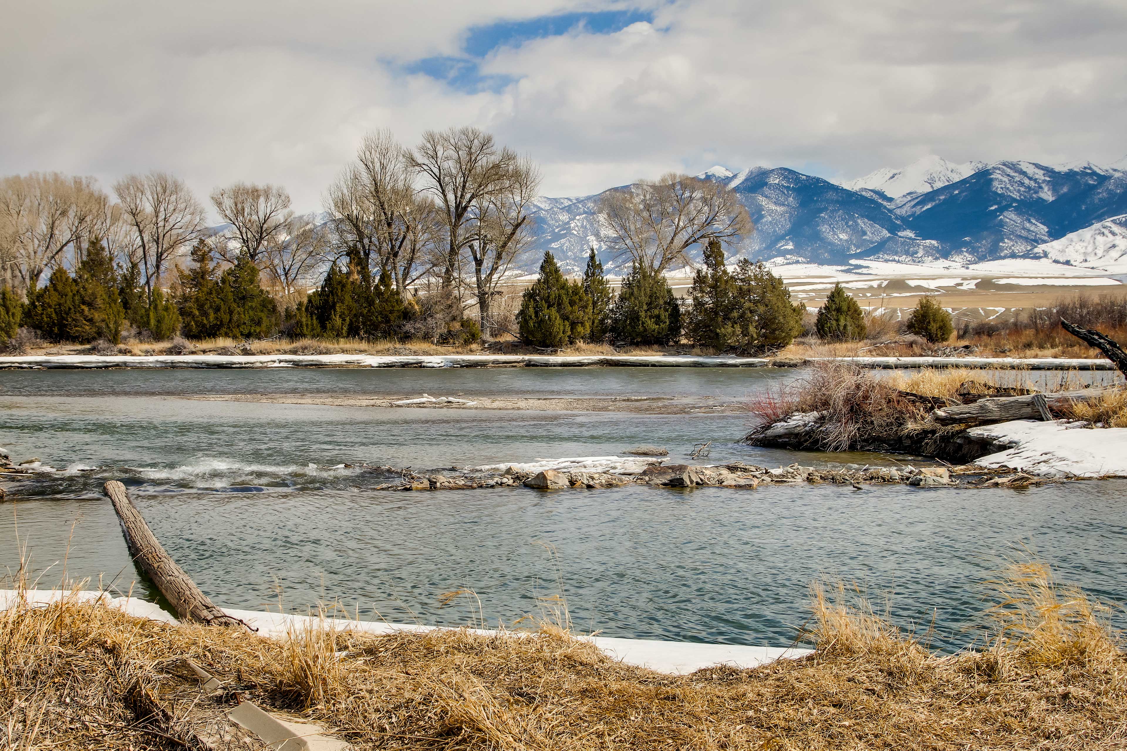 Property Image 2 - Beautiful Jefferson River Cabin w/ Mountain Views!