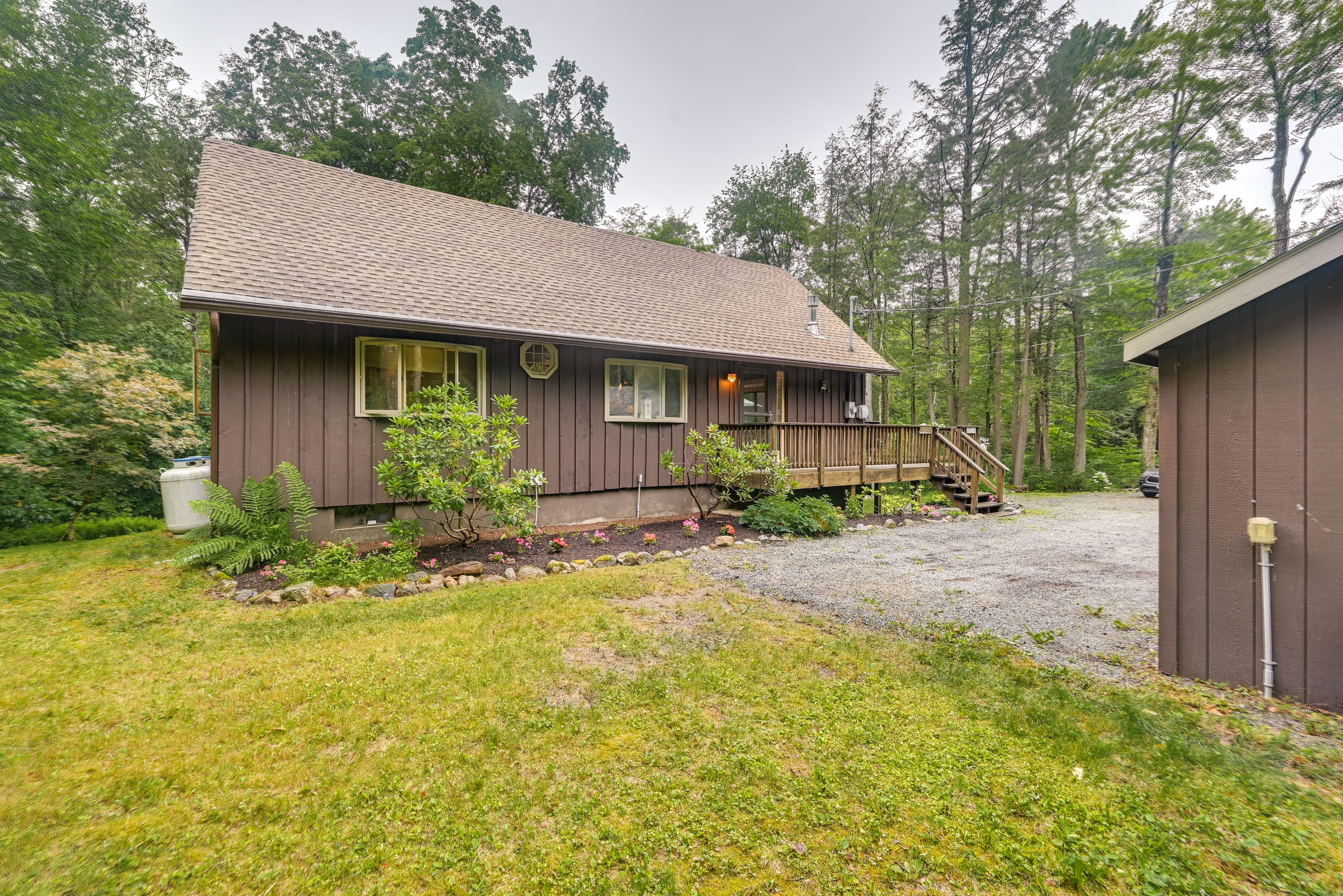 Property Image 2 - Tolland Cabin w/ Private Hot Tub & Grill!