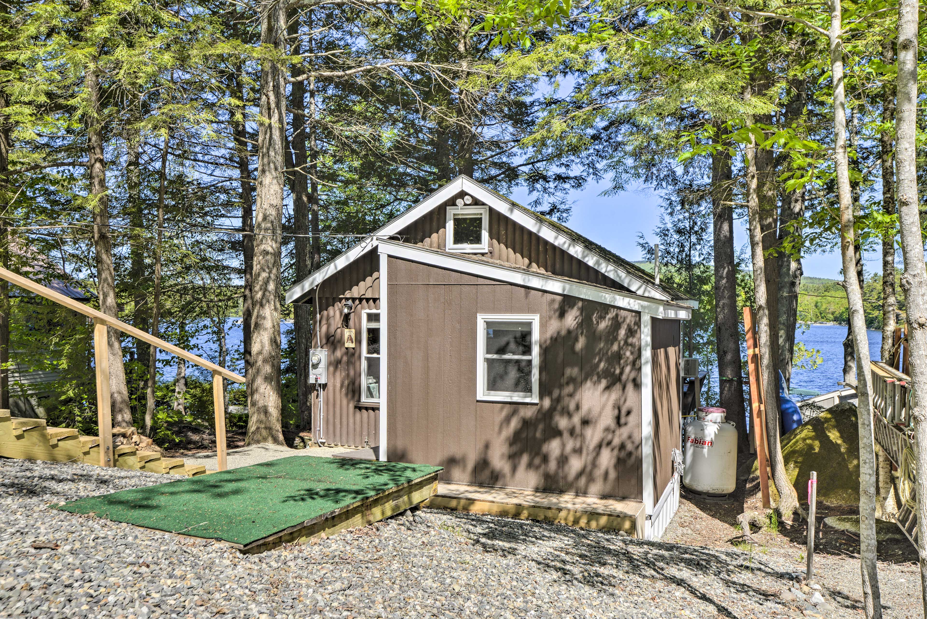 Property Image 2 - Pet-Friendly Ellsworth Cottage on Branch Lake