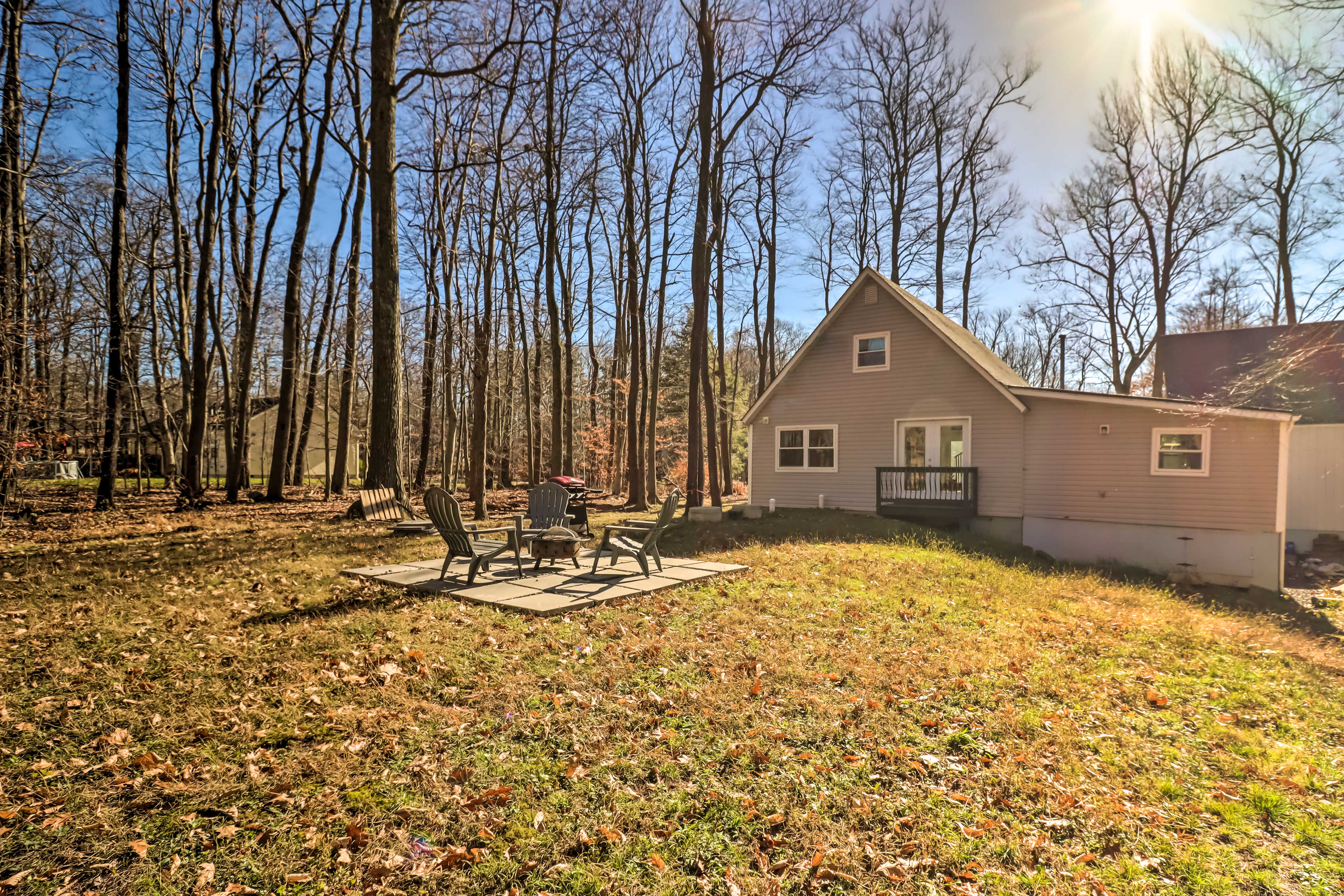 Property Image 1 - Tobyhanna Home w/ Spacious Yard & Fire Pit!