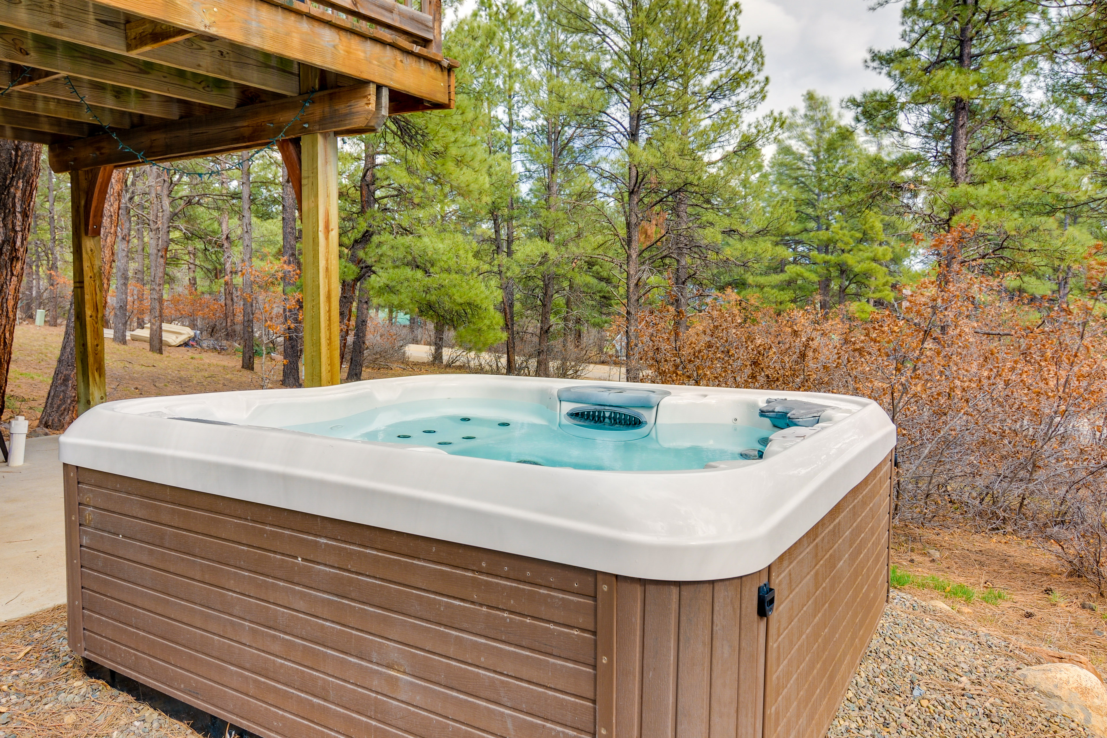 Property Image 2 - Rustic Pagosa Springs Cabin w/ Hot Tub + Game Room