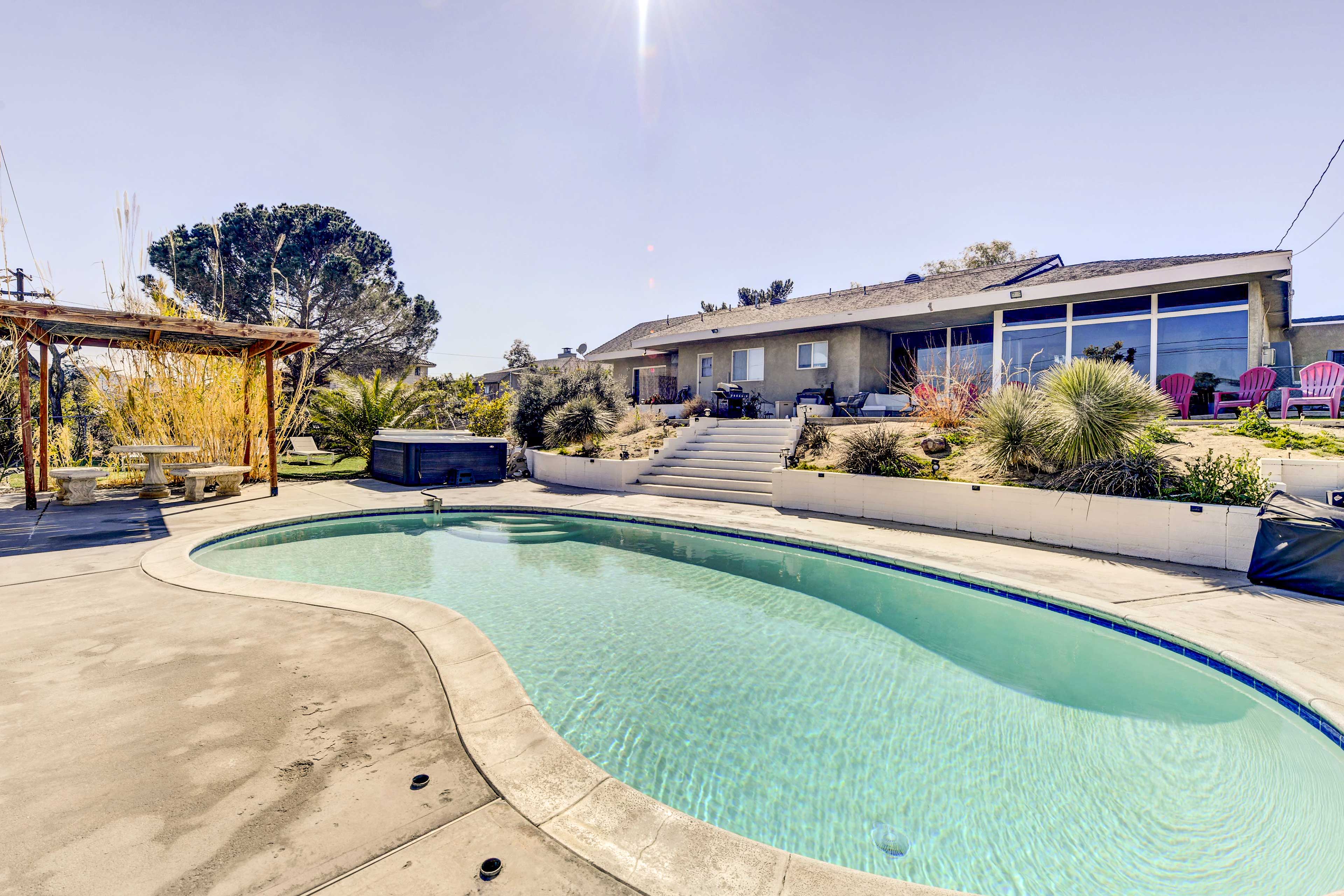 Property Image 1 - Tranquil Home w/ Pool - 14 Mi to Joshua Tree!