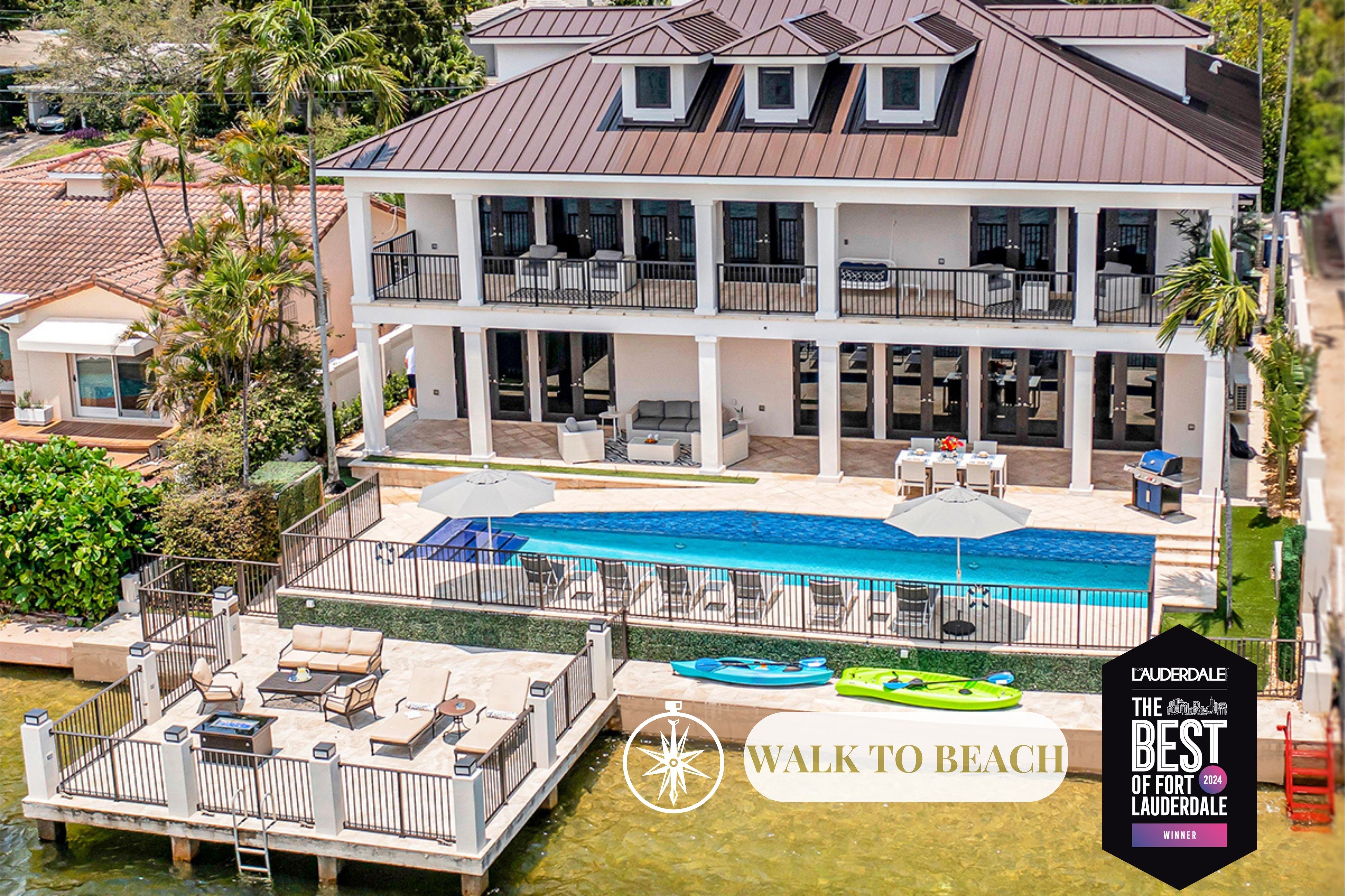 Modern Coastal villa par-excellence. Observe as the yachting capital of the world reveals itself from this three-story villa on the edge of Harbor Inlet overlooking the Port Everglades waterway.
SILVER WINNER - BEST PLACE TO WATCH THE SUNSET