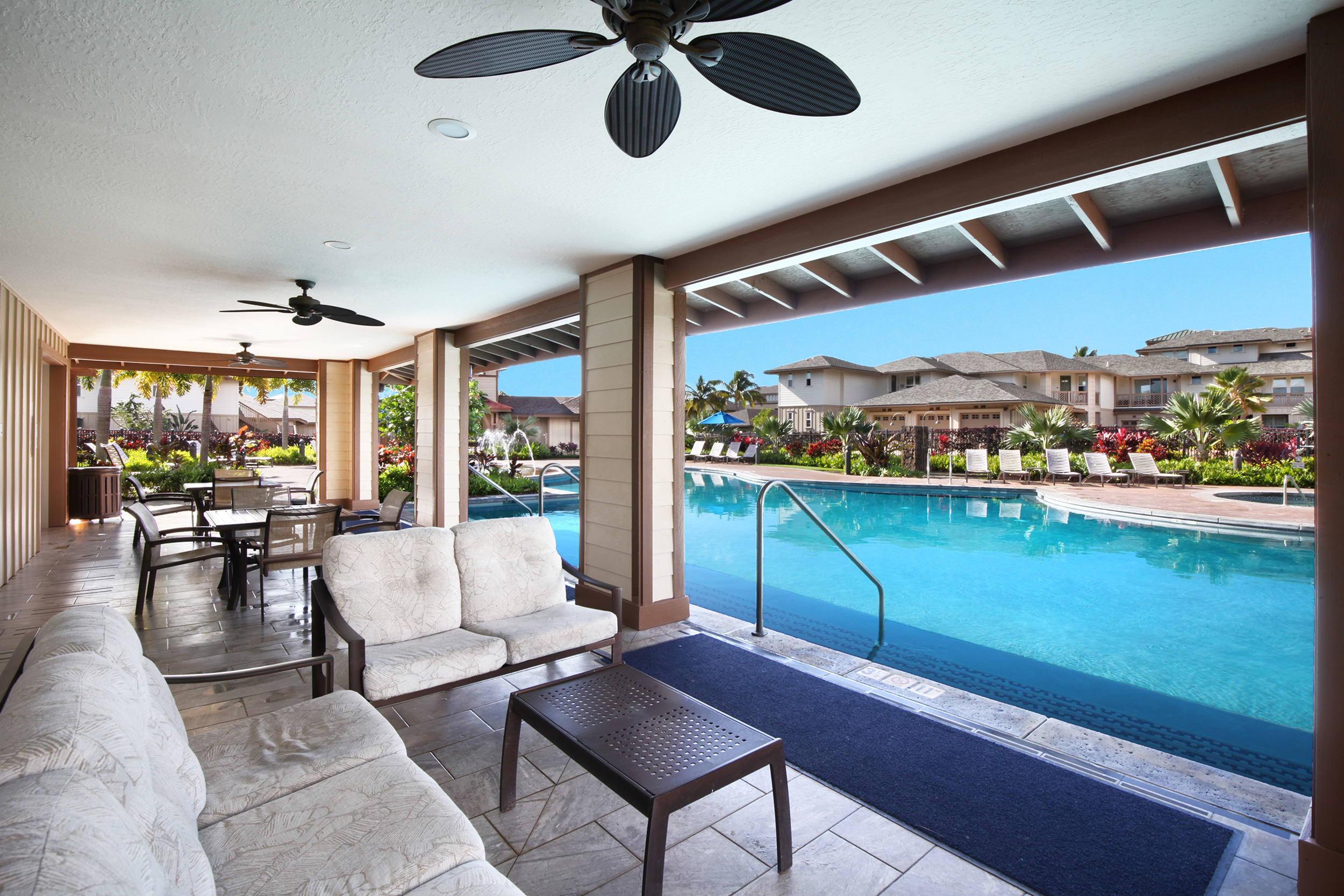 Located on the beautiful Kiahuna Golf Course, this exceptional, newly constructed two-bedroom, two-bath condo accommodates up to six people