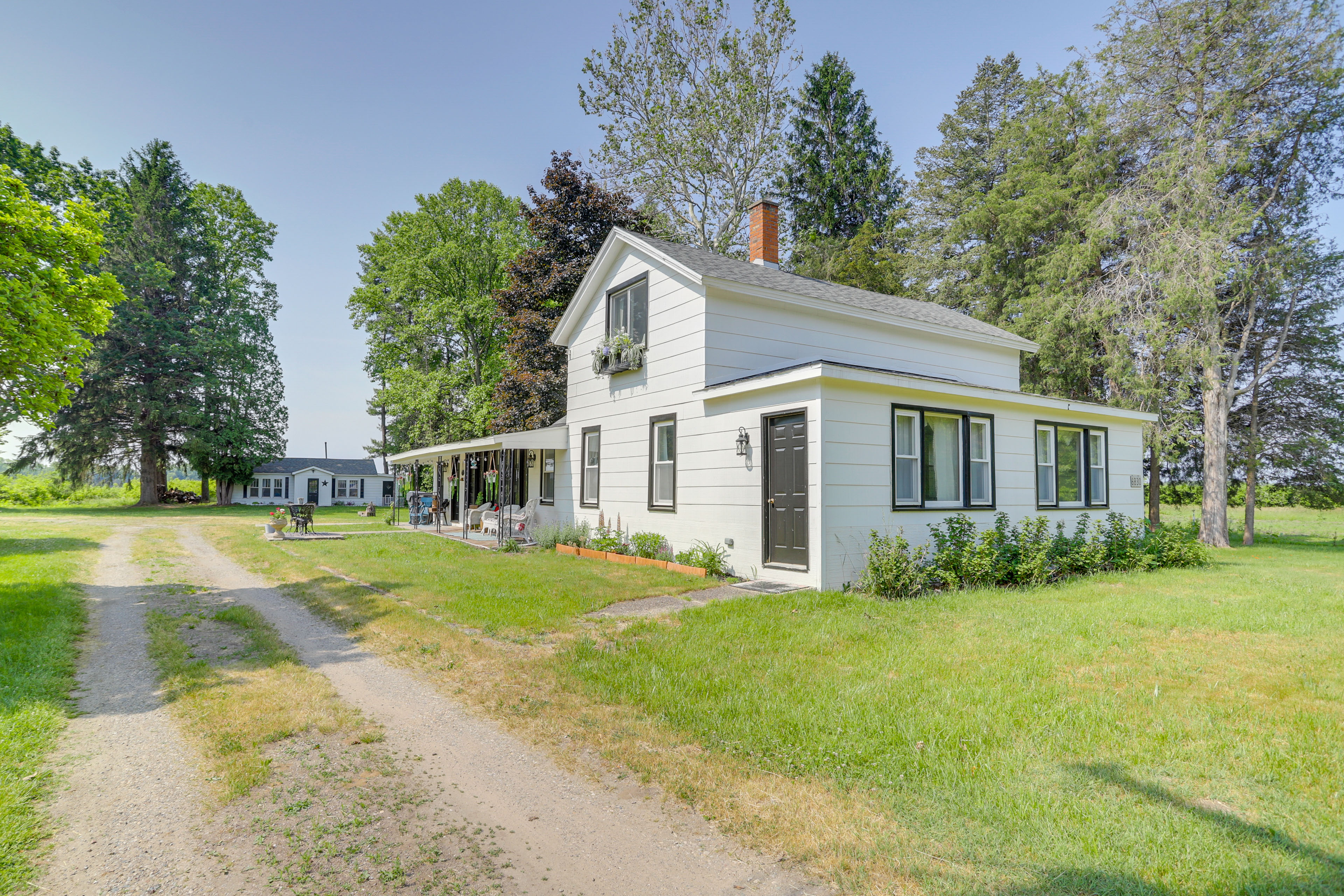 Property Image 1 - South Haven Farmhouse w/ Fire Pit, 4 Mi to Beach!