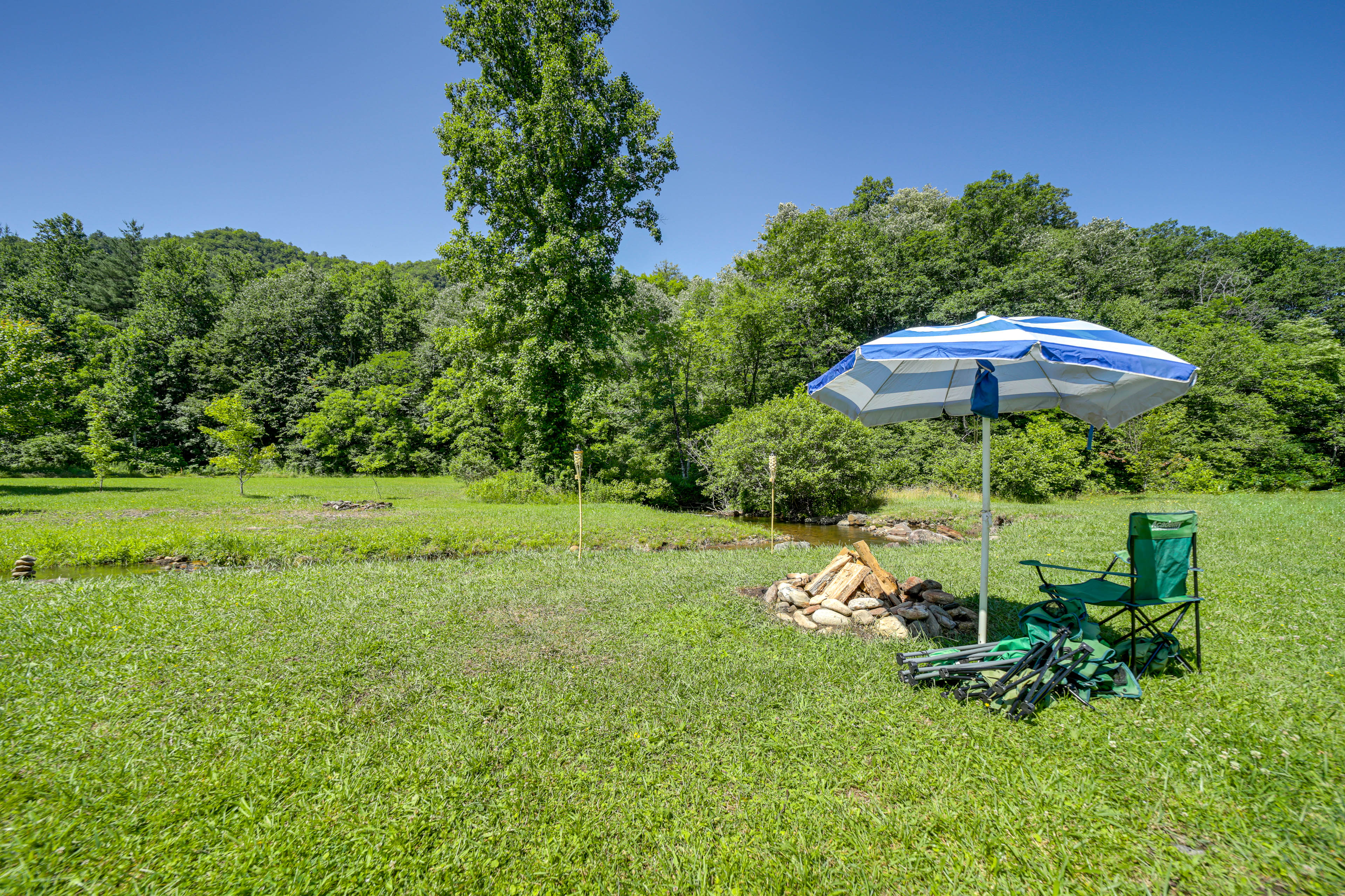 Property Image 2 - Serene Franklin Cabin with Tessentee Creek Access!