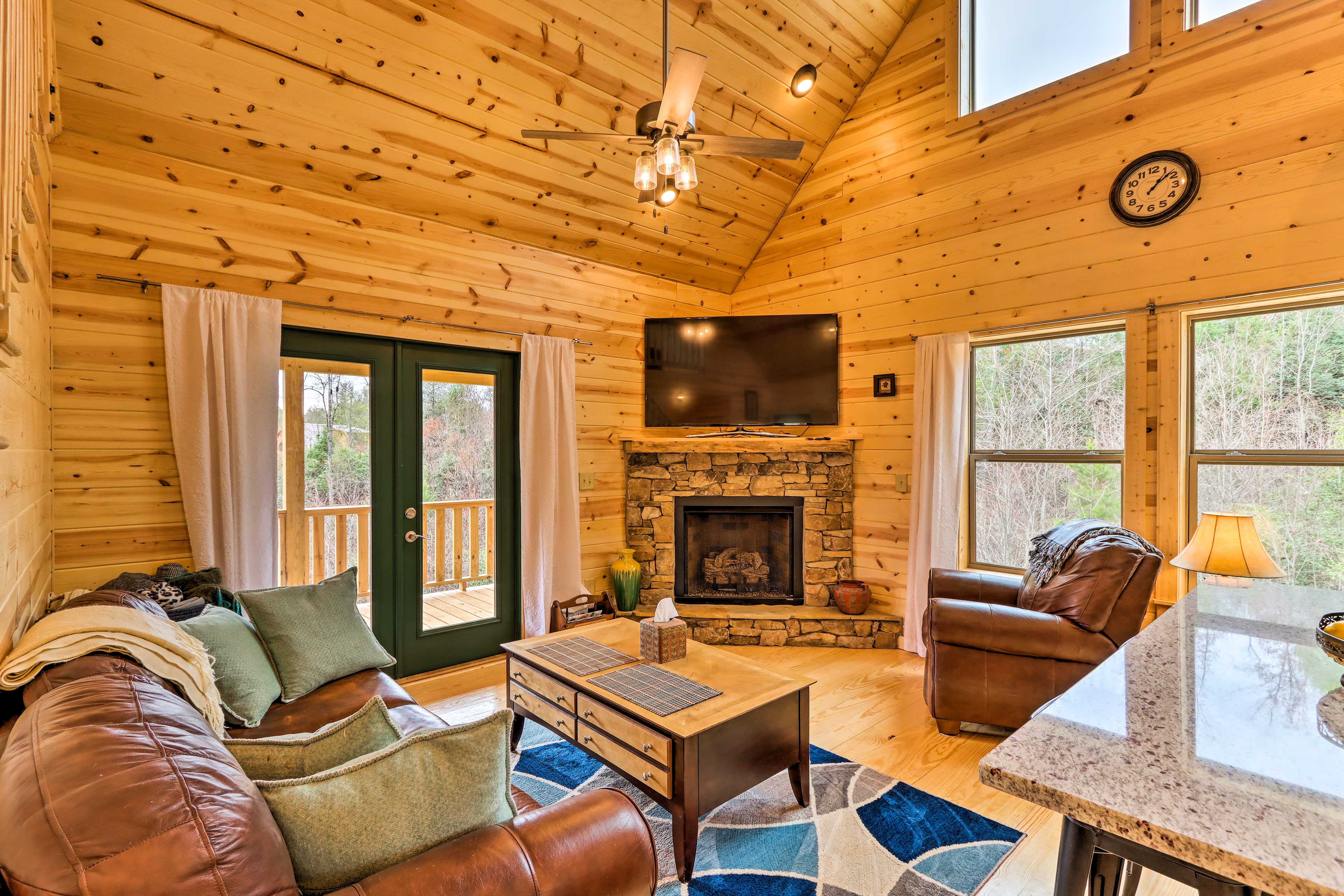 Property Image 1 - Cozy Mtn Cabin: Spacious Deck & Forest Views!