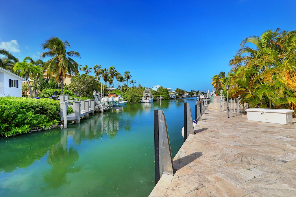 Boat slip can accommodate a boat up to 38 feet.