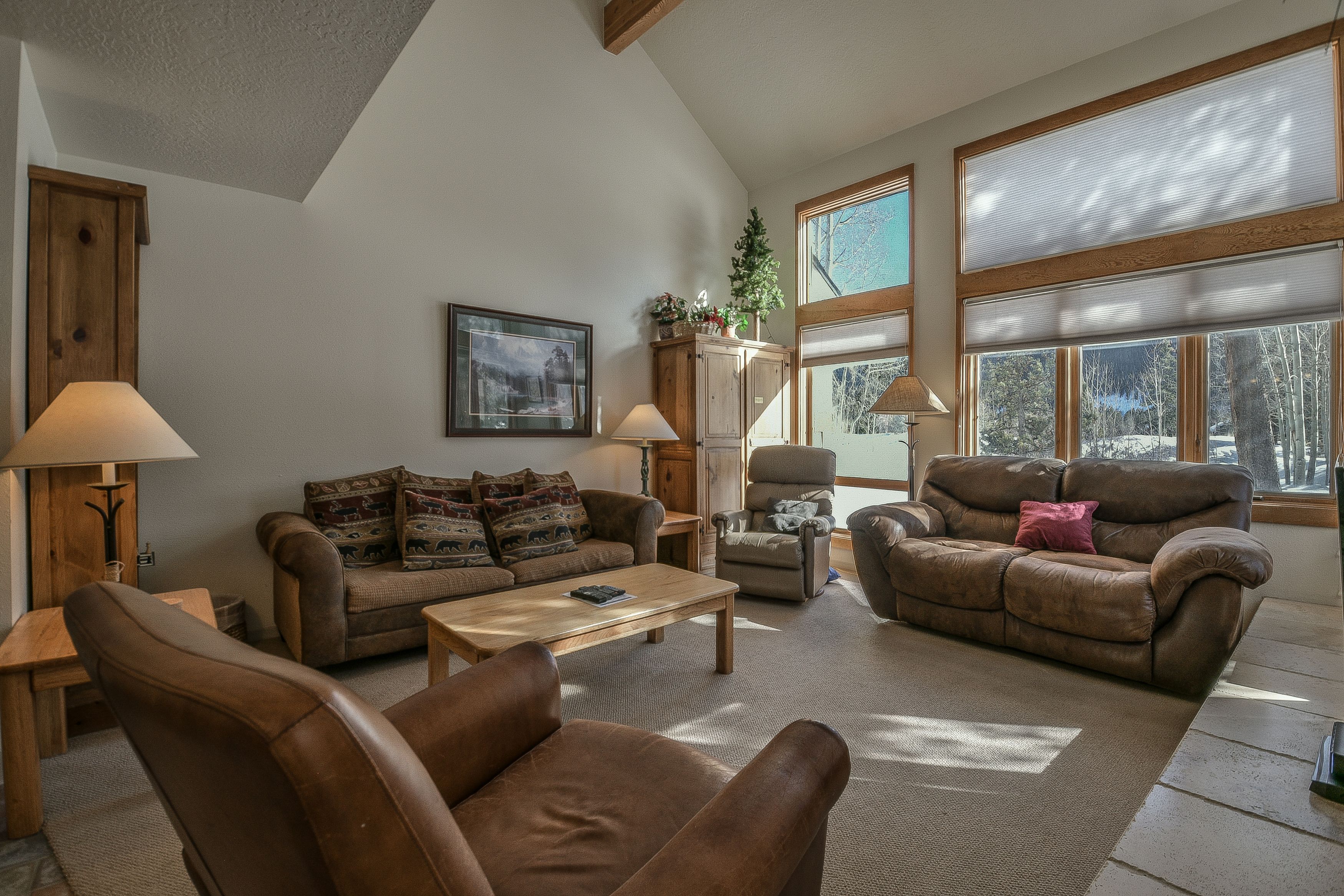 living room with an amazing view