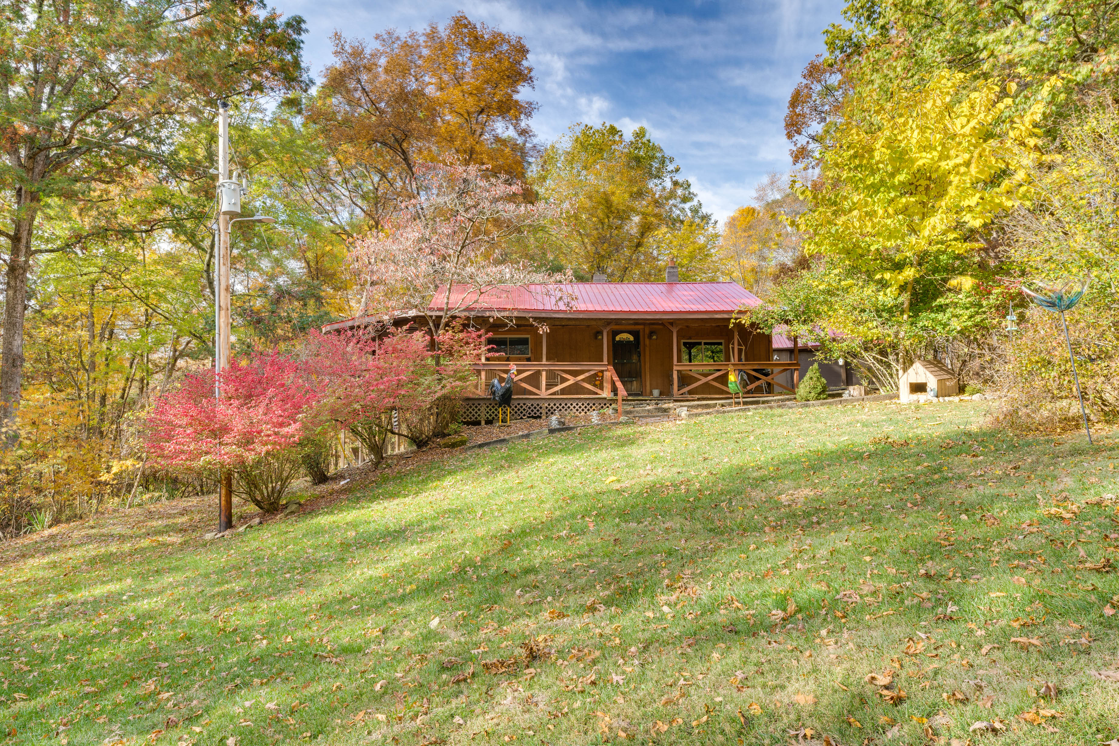 Property Image 1 - French Lick Getaway w/ Deck, Grill & Fire Pit!